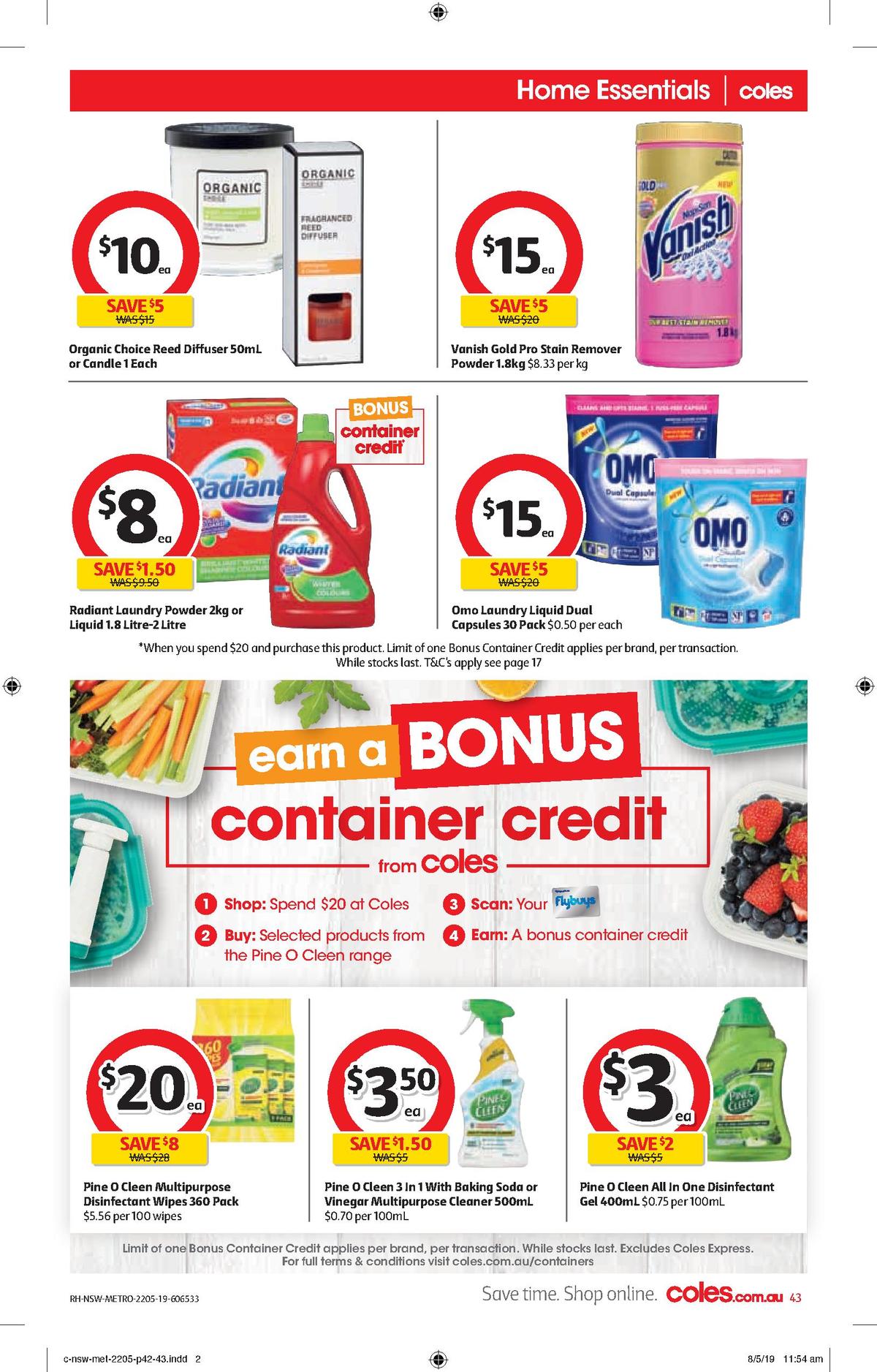 Coles Catalogues from 22 May