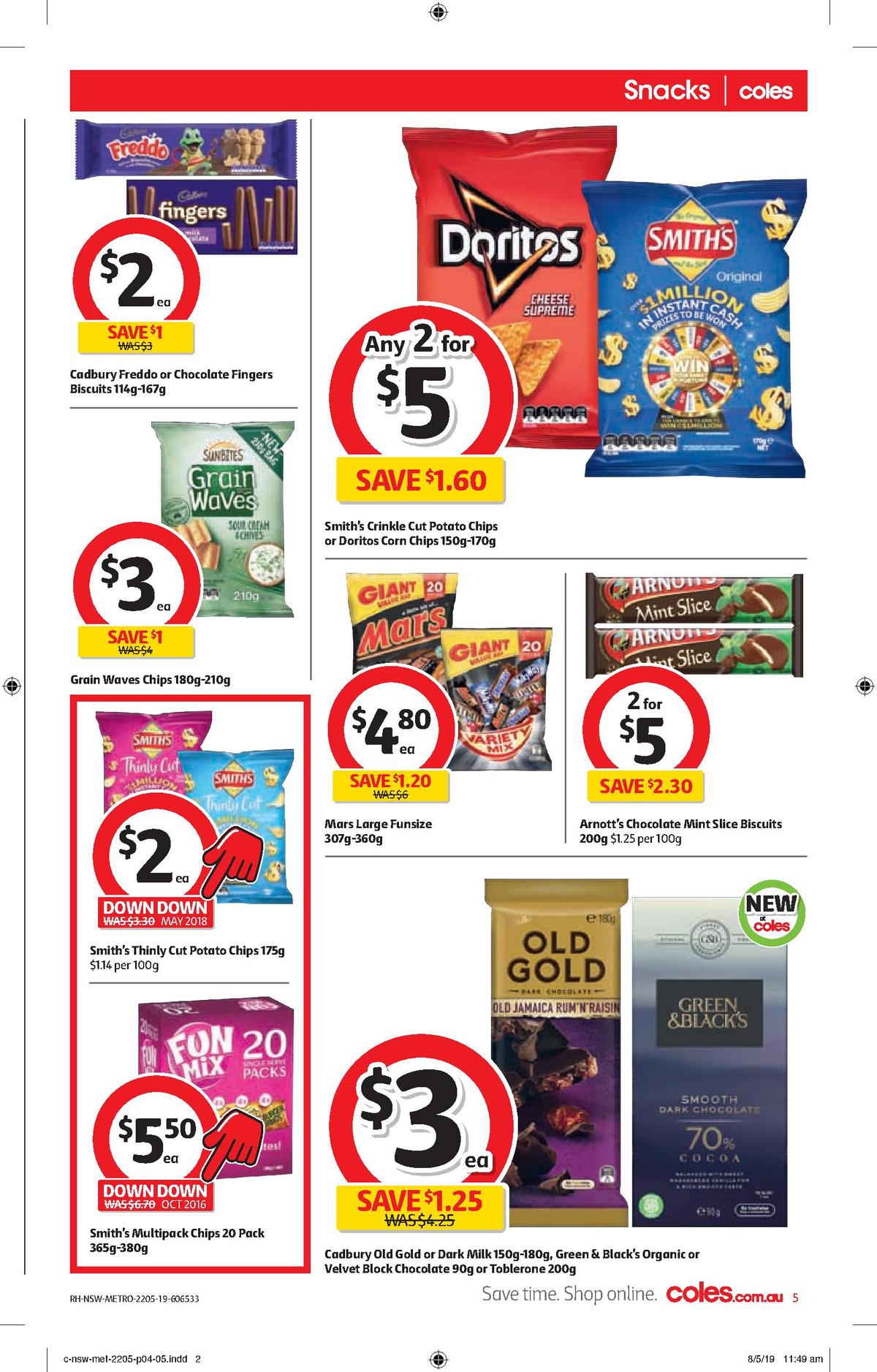 Coles Catalogues from 22 May