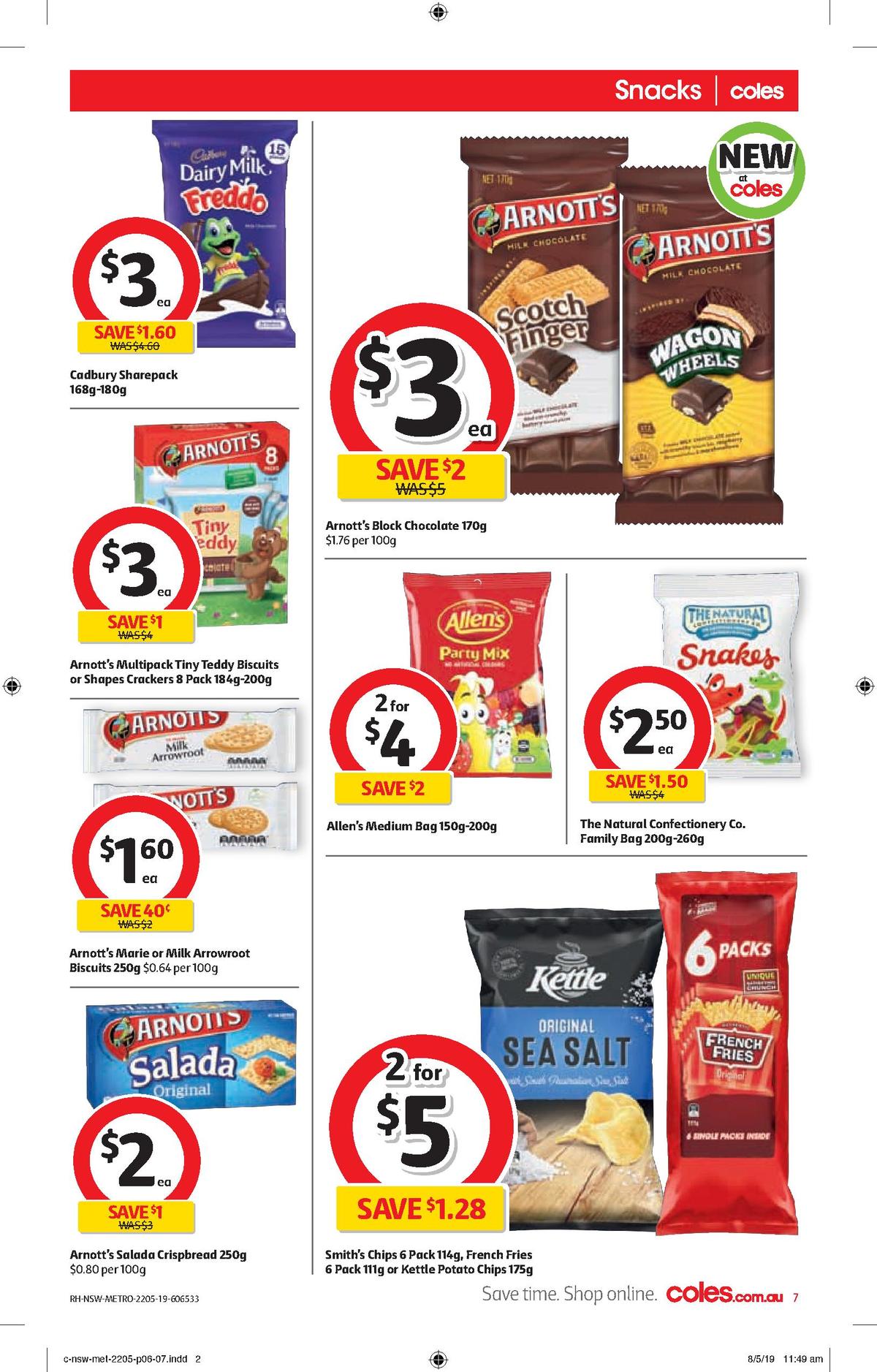 Coles Catalogues from 22 May