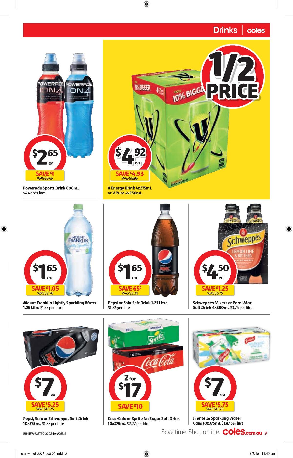 Coles Catalogues from 22 May