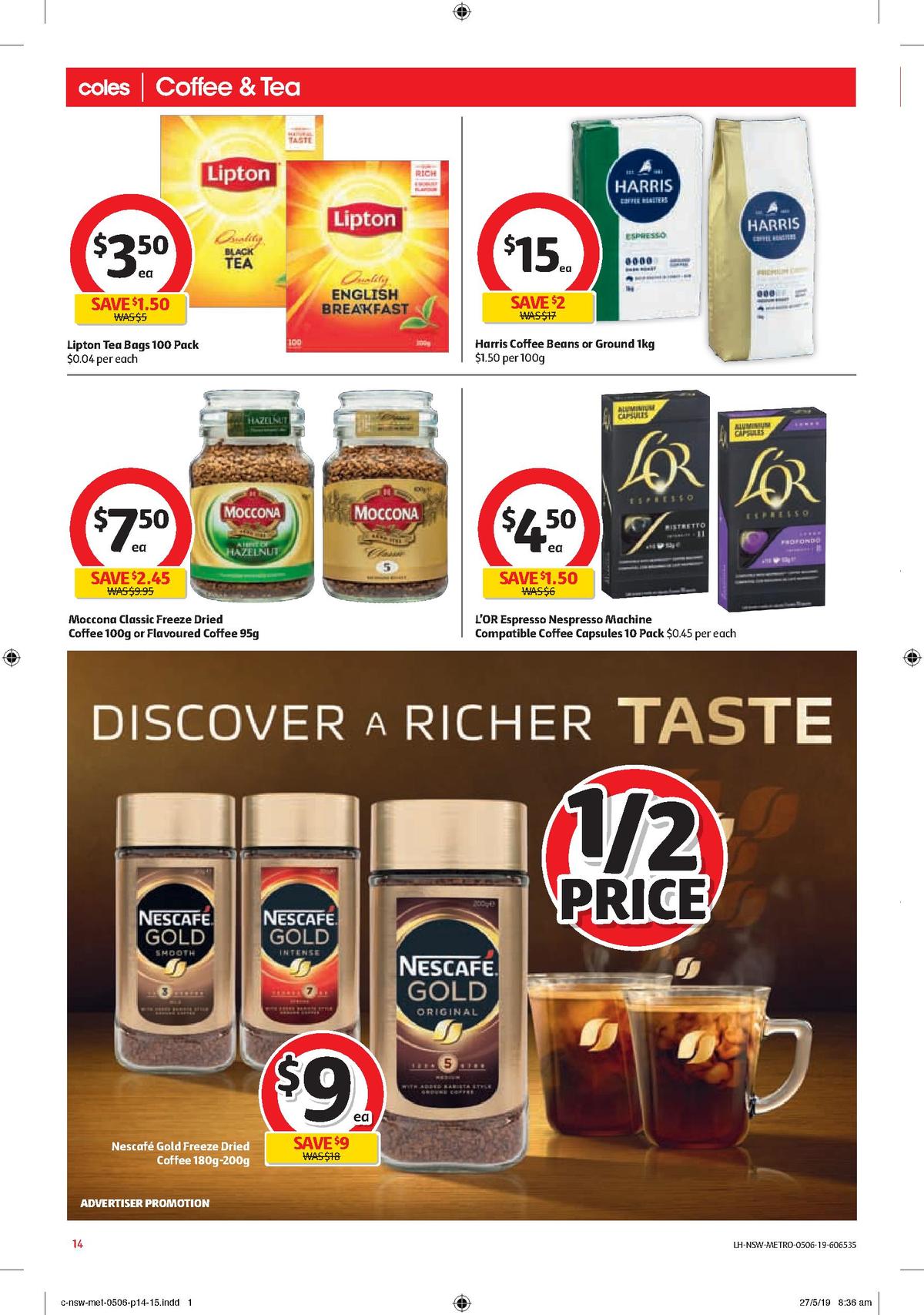 Coles Catalogues from 5 June