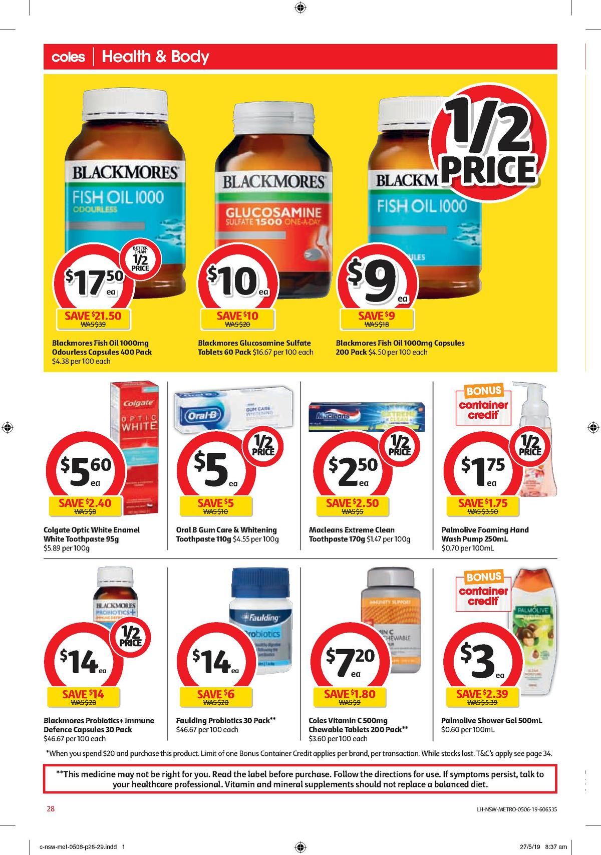 Coles Catalogues from 5 June