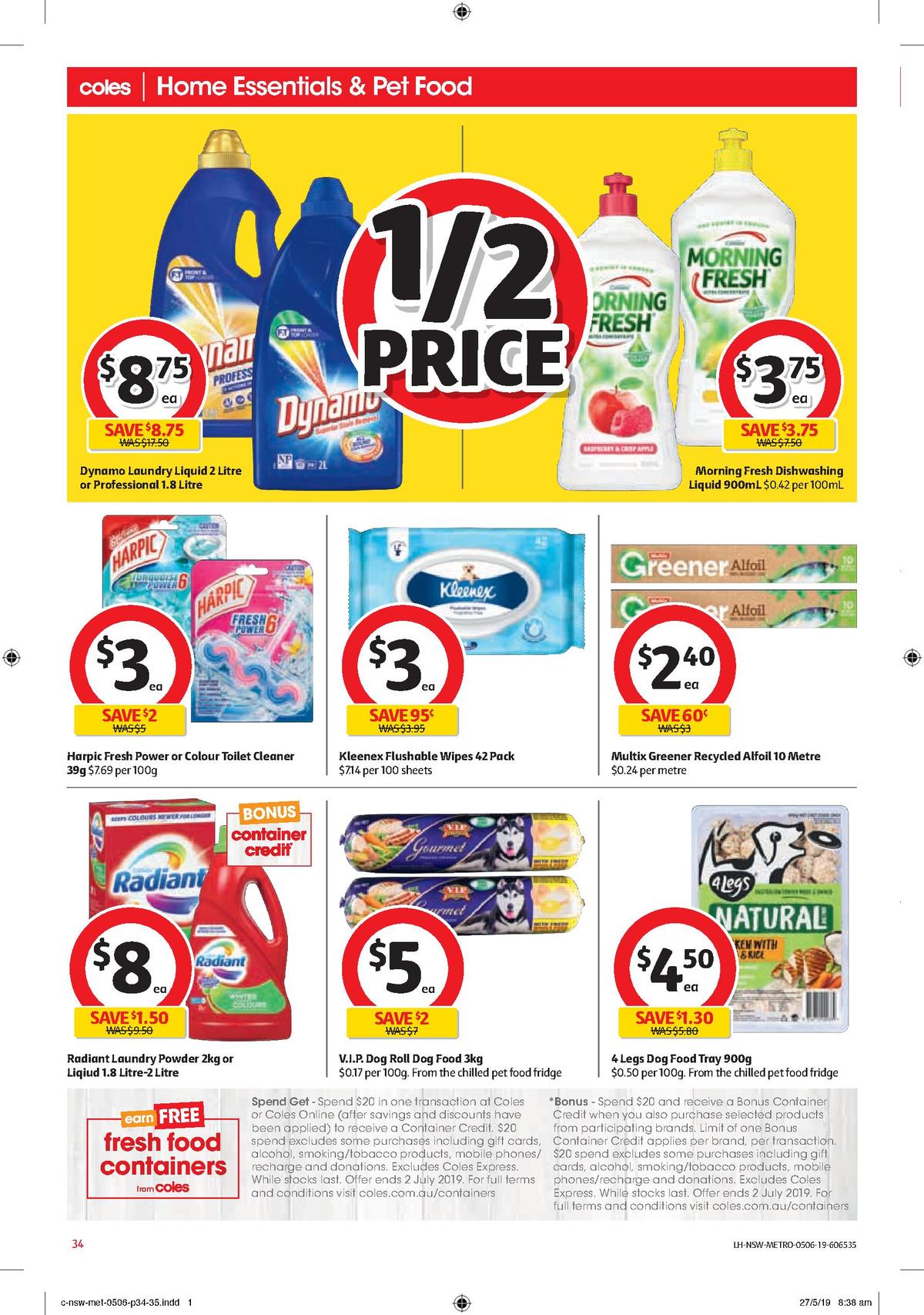 Coles Catalogues from 5 June