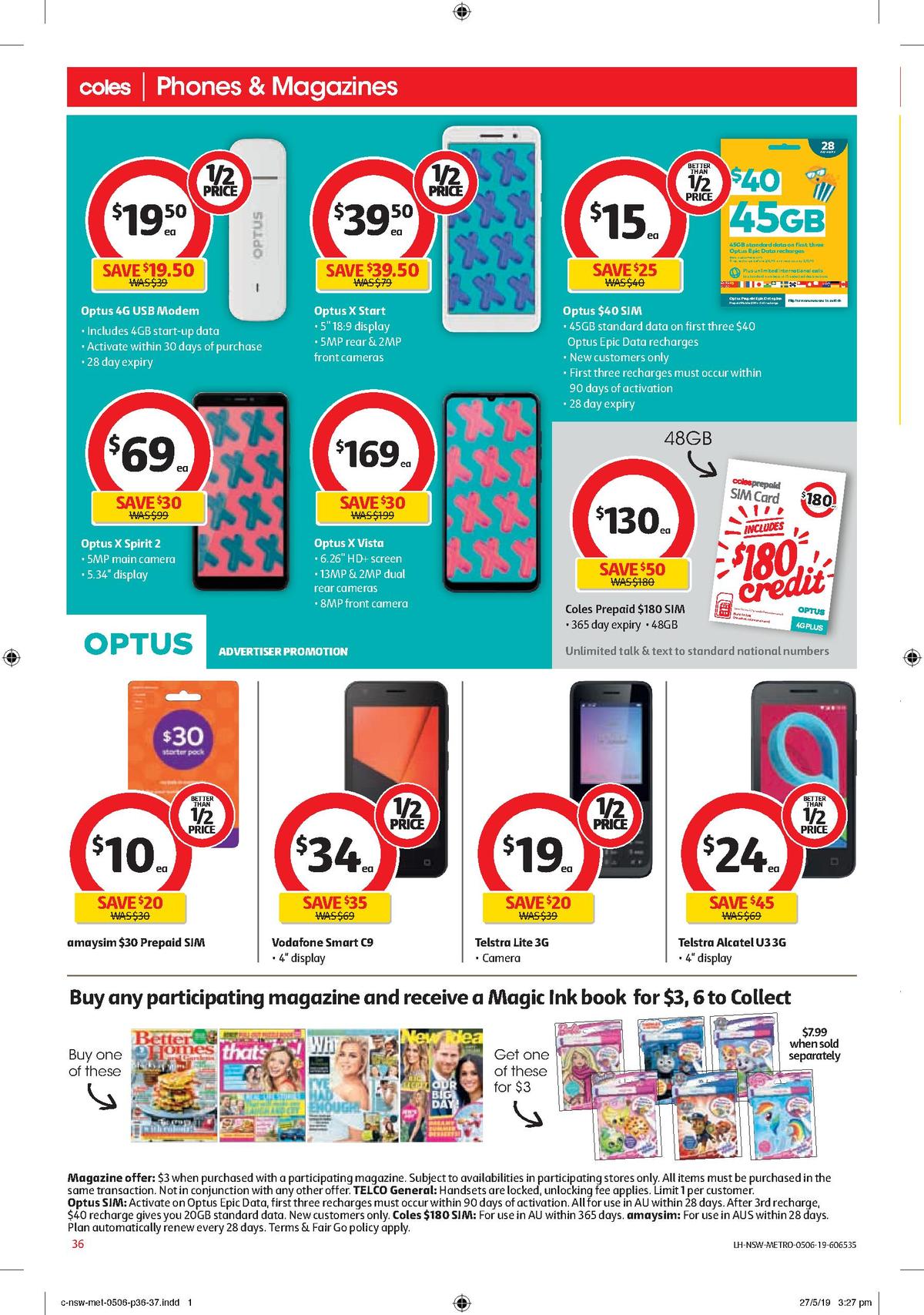 Coles Catalogues from 5 June