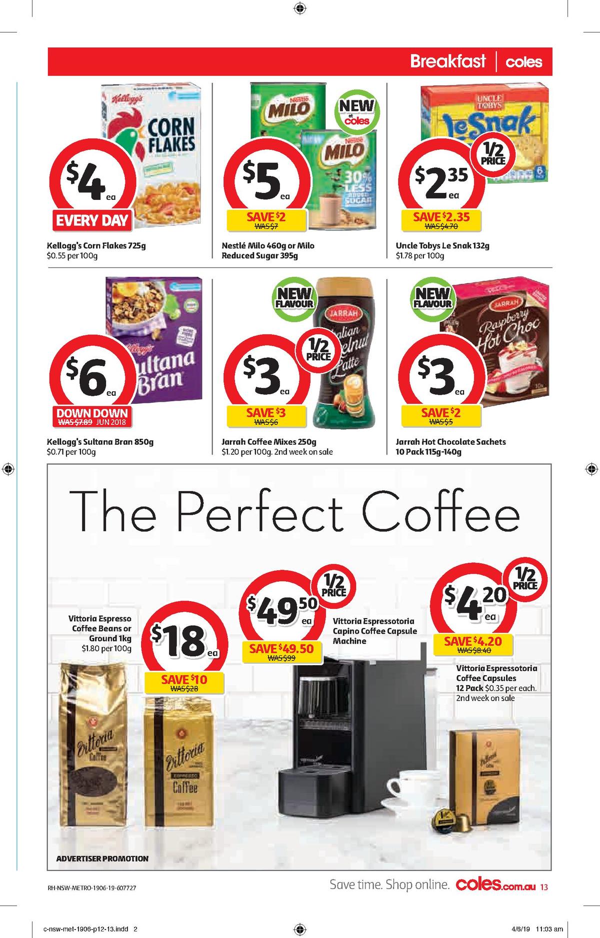 Coles Catalogues from 19 June