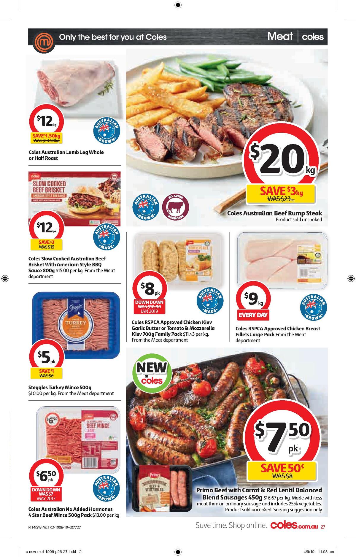 Coles Catalogues from 19 June