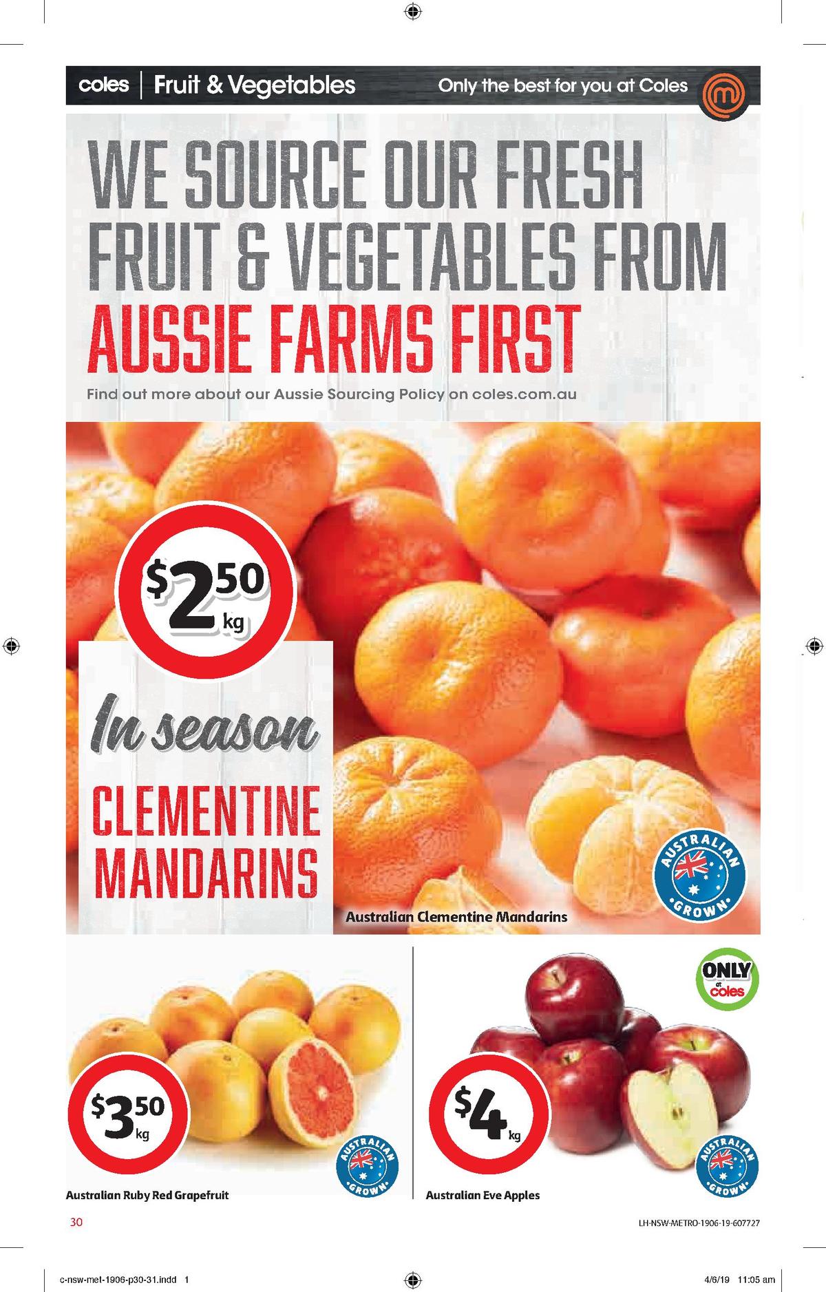 Coles Catalogues from 19 June