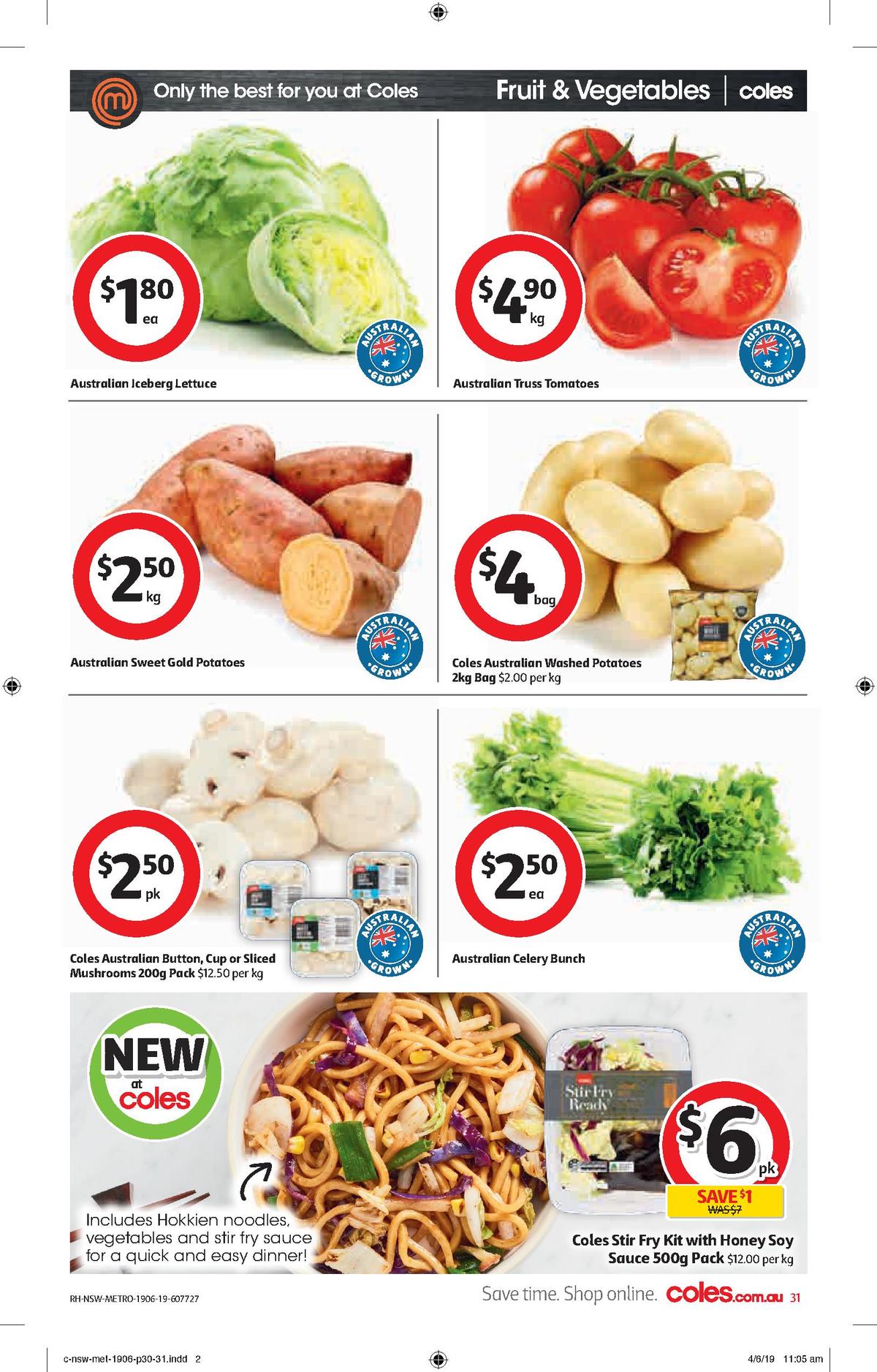 Coles Catalogues from 19 June