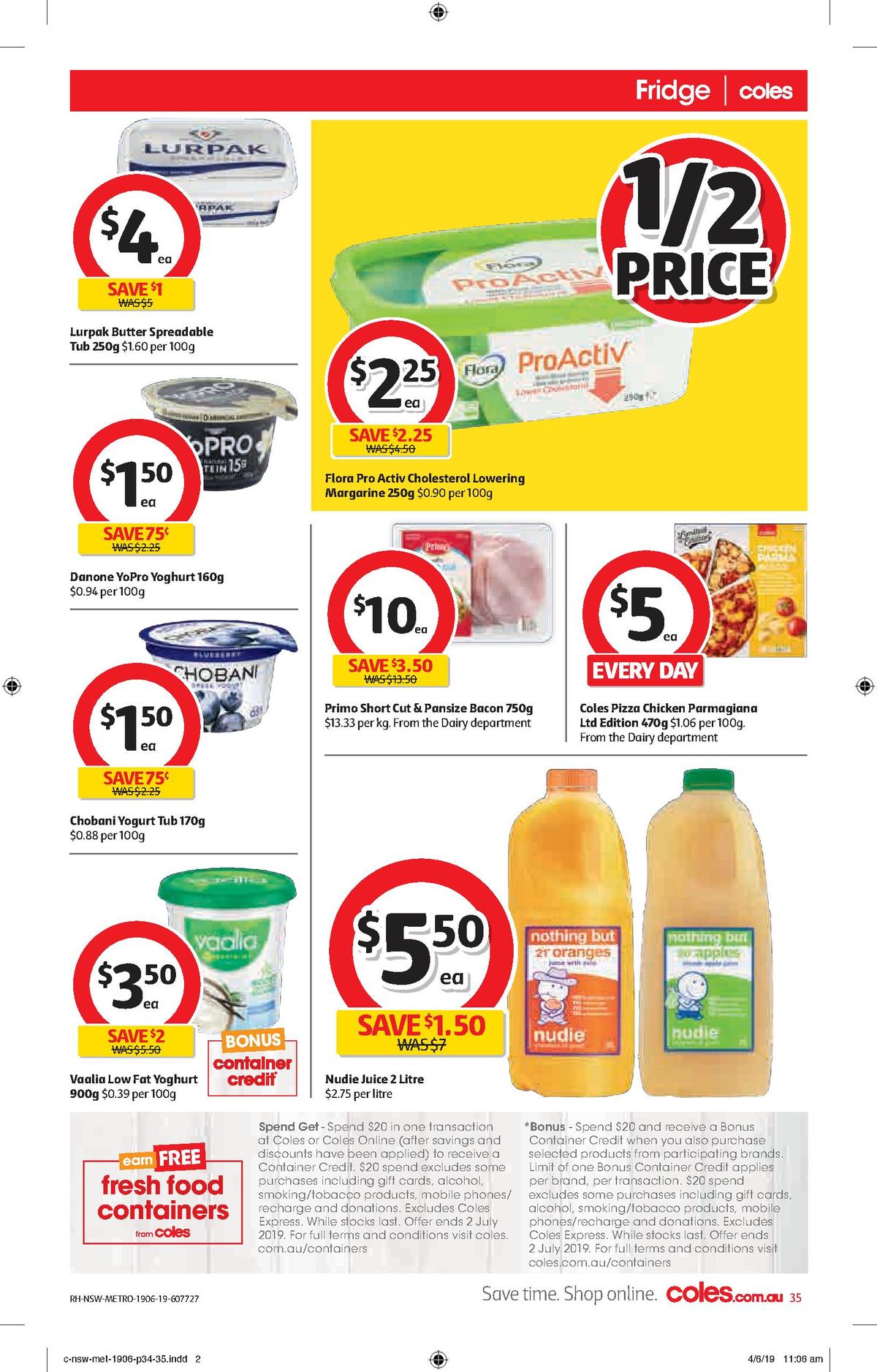 Coles Catalogues from 19 June