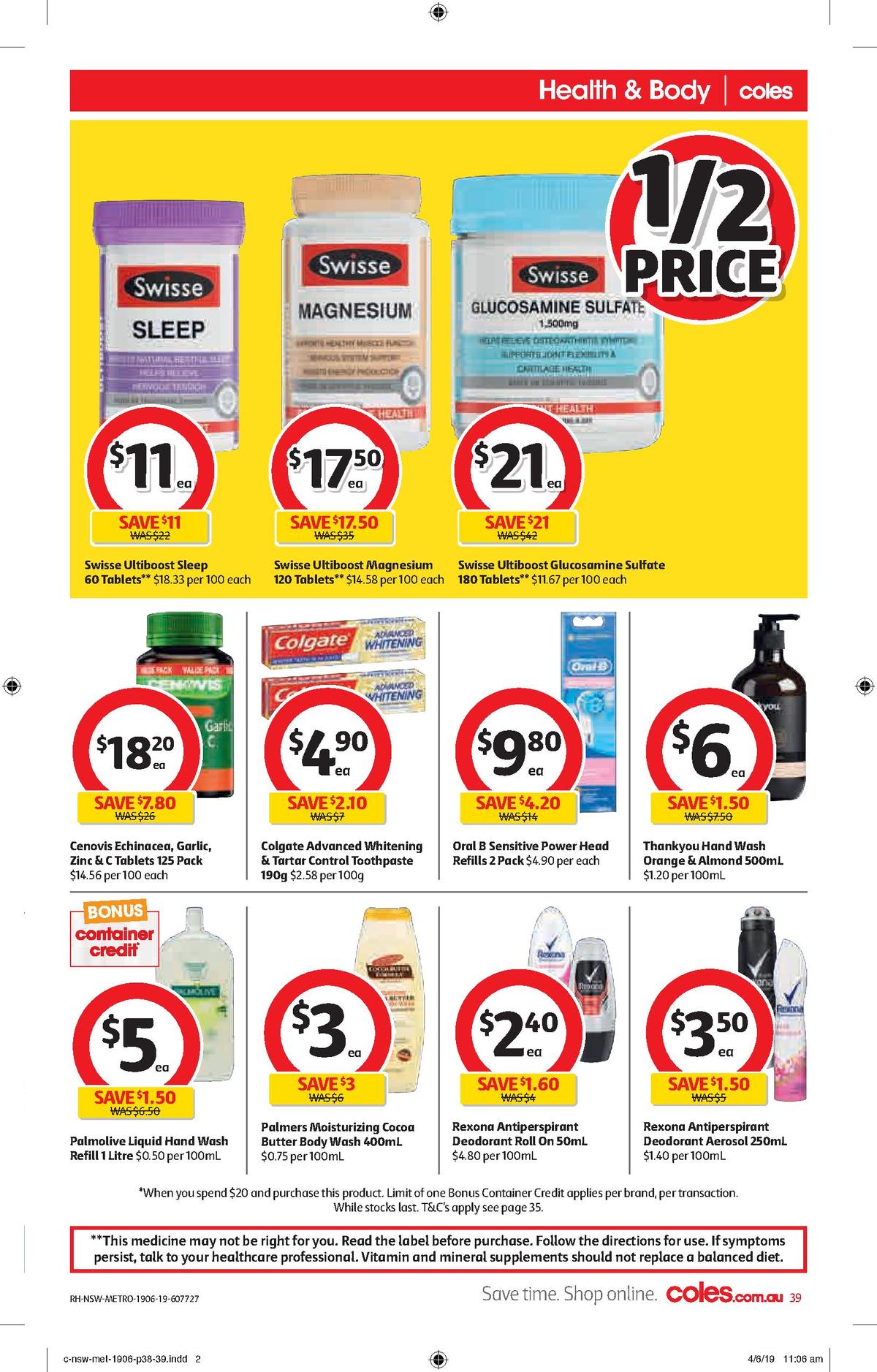 Coles Catalogues from 19 June