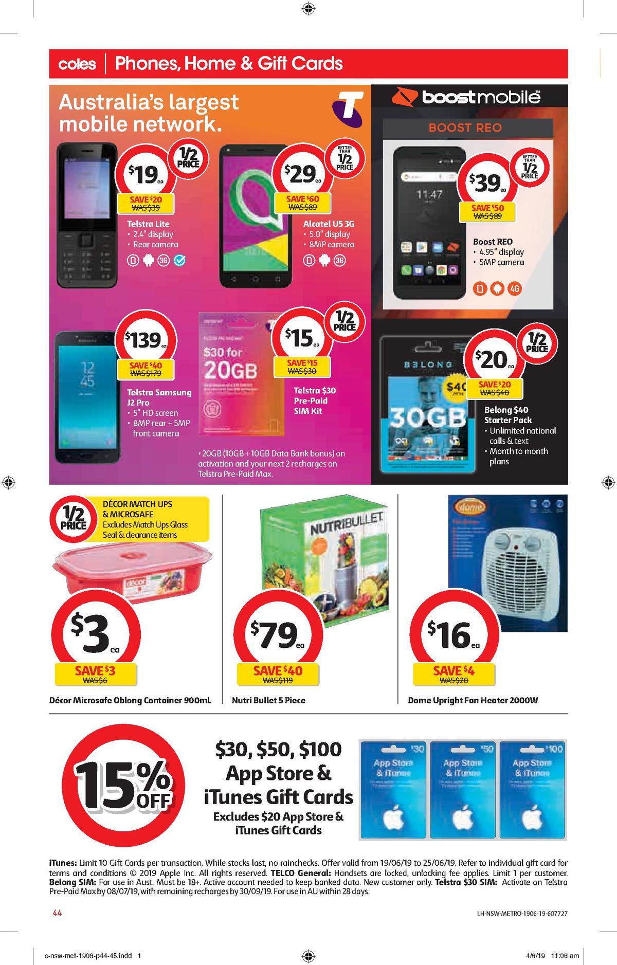 Coles Catalogues from 19 June