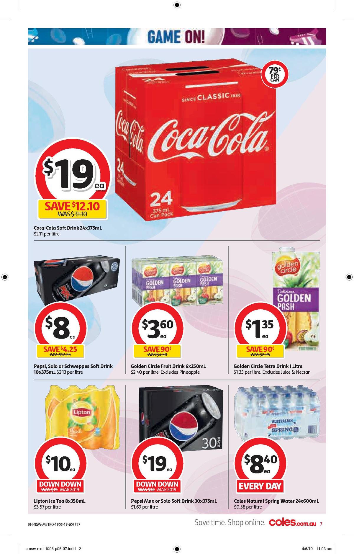 Coles Catalogues from 19 June