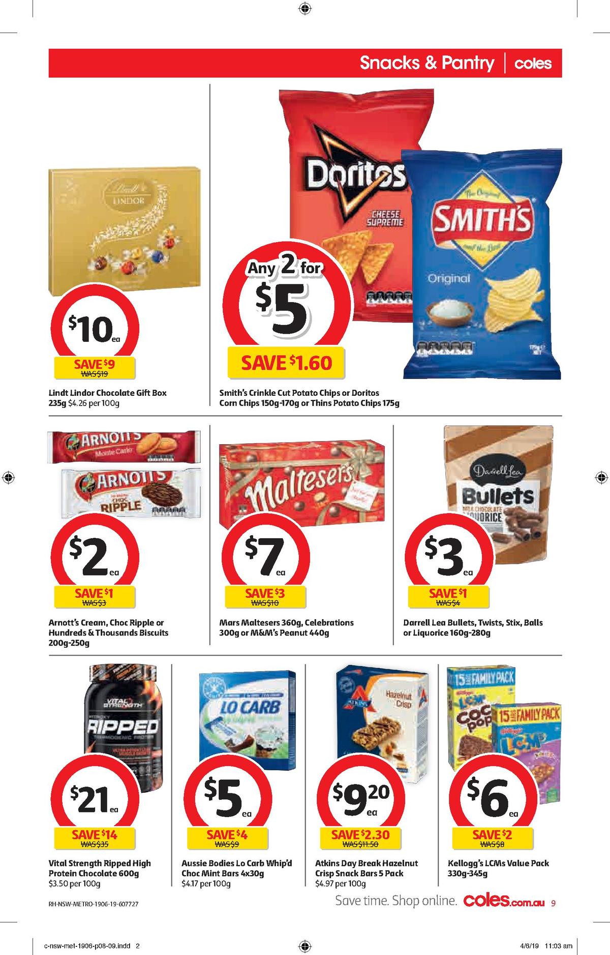 Coles Catalogues from 19 June