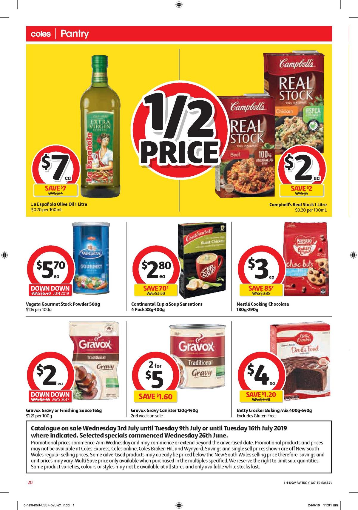 Coles Catalogues from 3 July