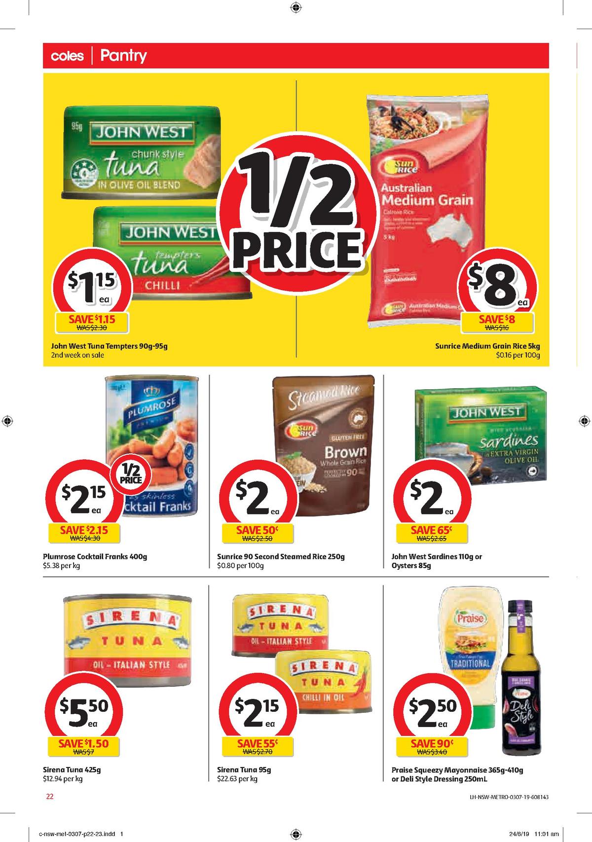 Coles Catalogues from 3 July