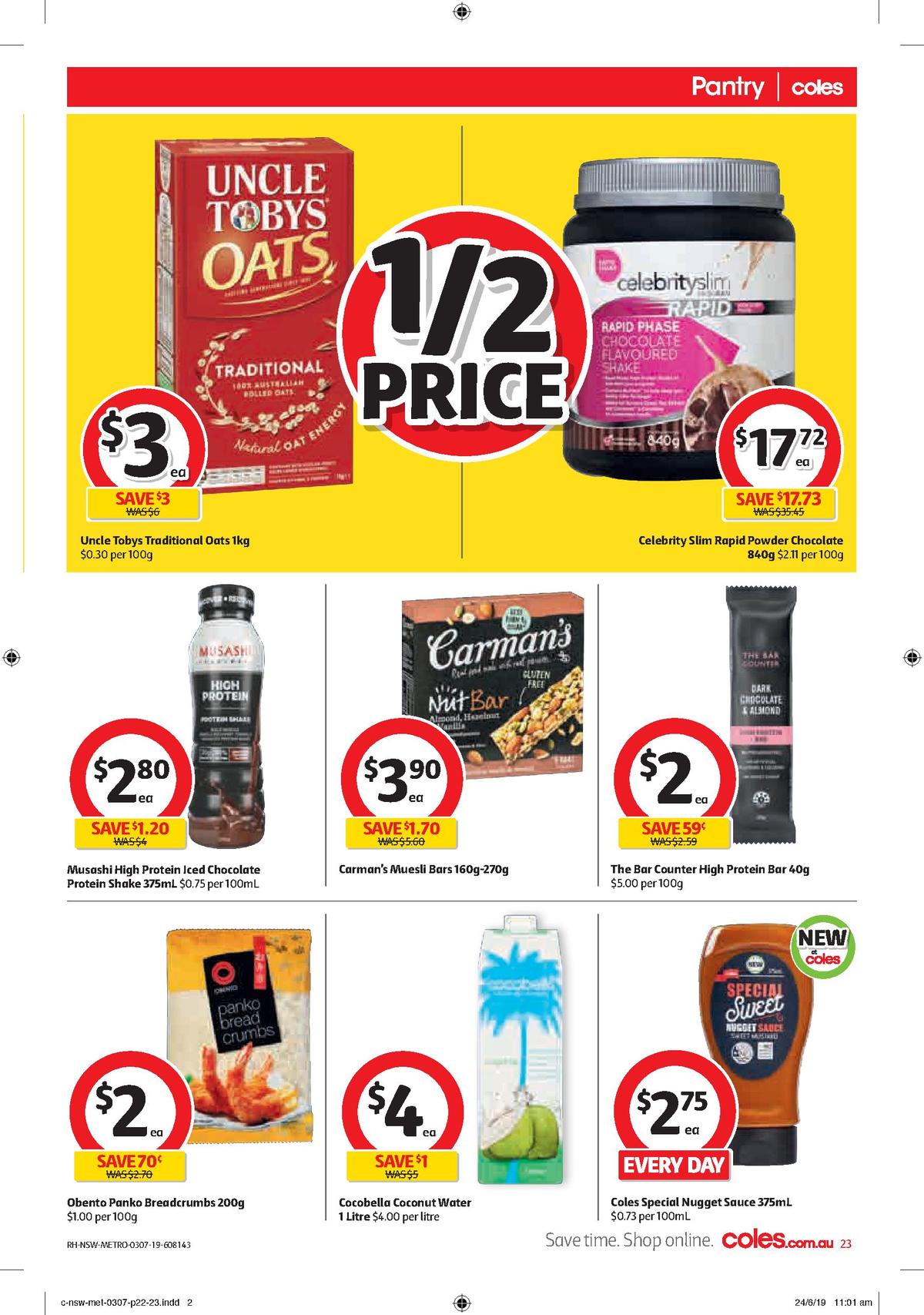 Coles Catalogues from 3 July