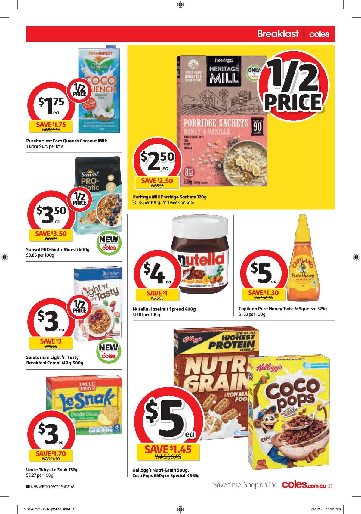 Coles Catalogues from 3 July