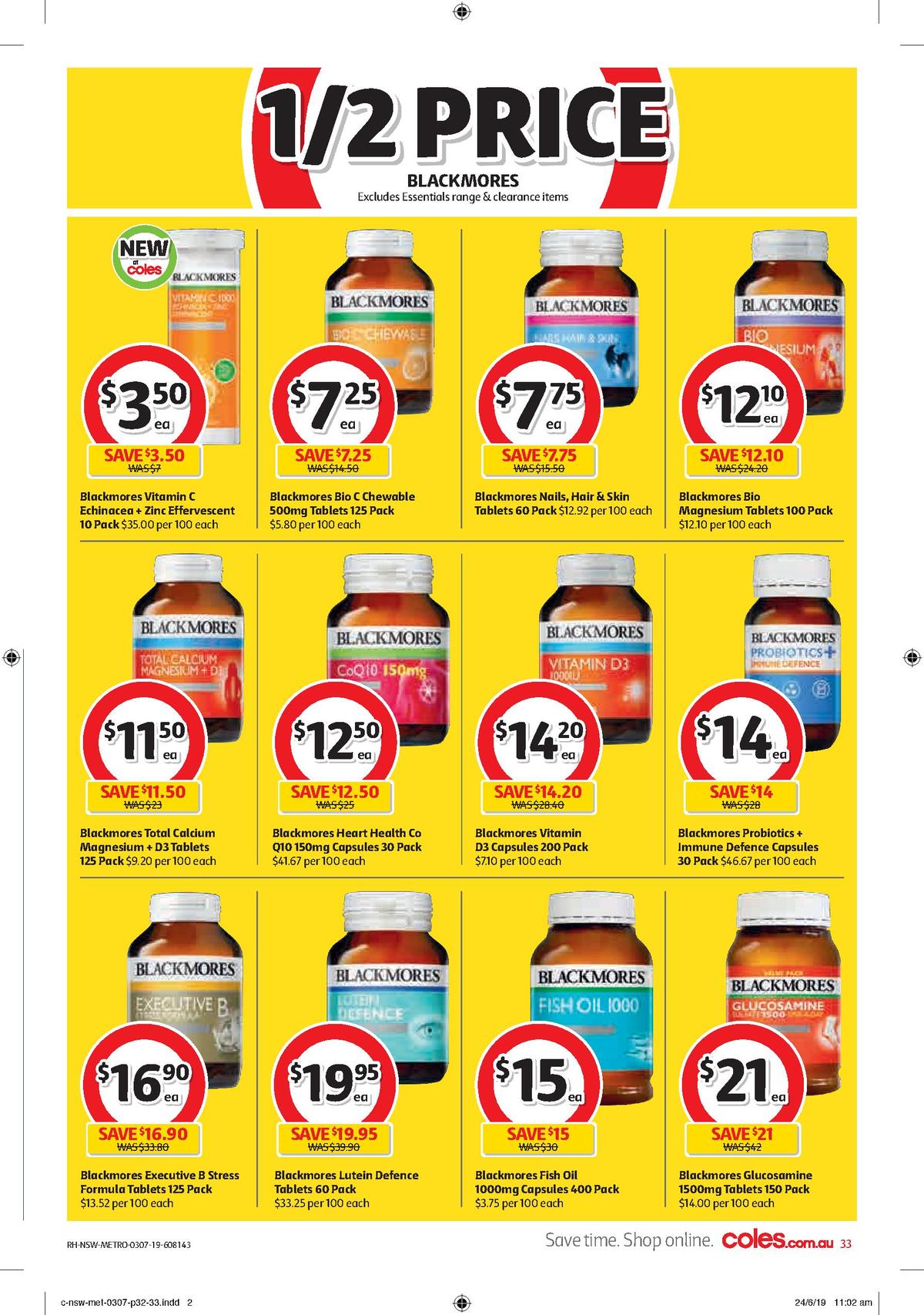 Coles Catalogues from 3 July