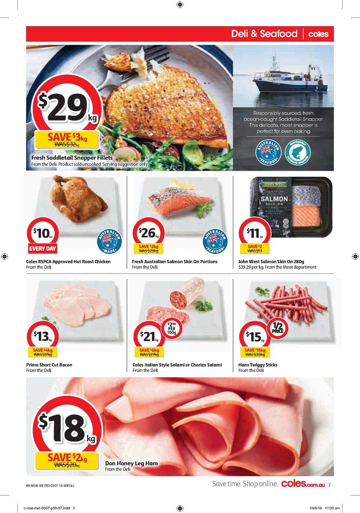 Coles Catalogues from 3 July