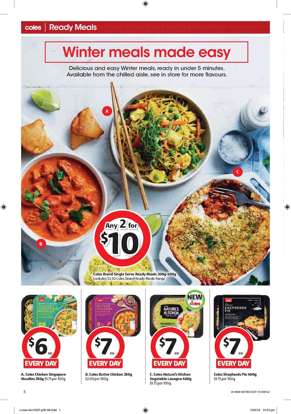 Coles Catalogues from 3 July