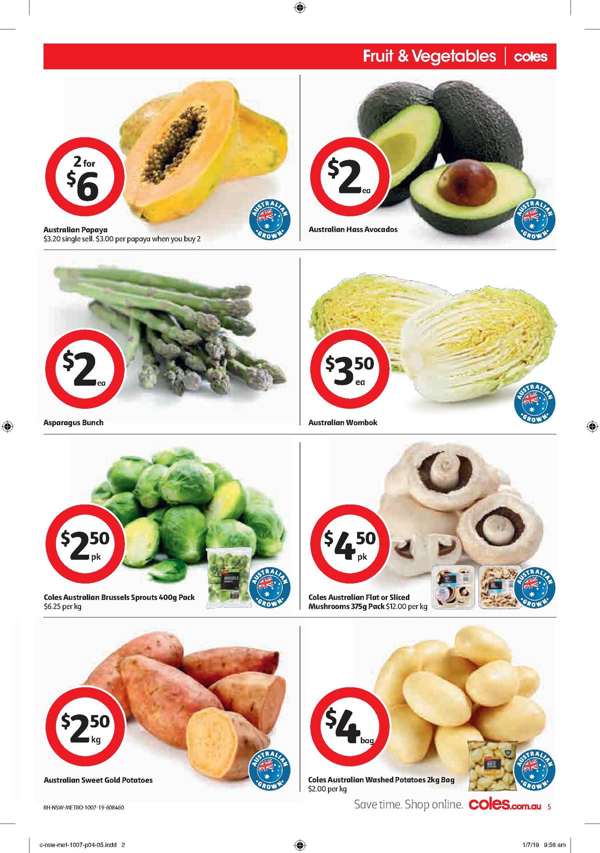 Coles Catalogues from 10 July