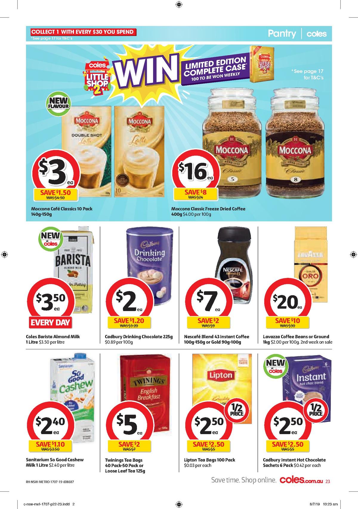 Coles Catalogues from 17 July