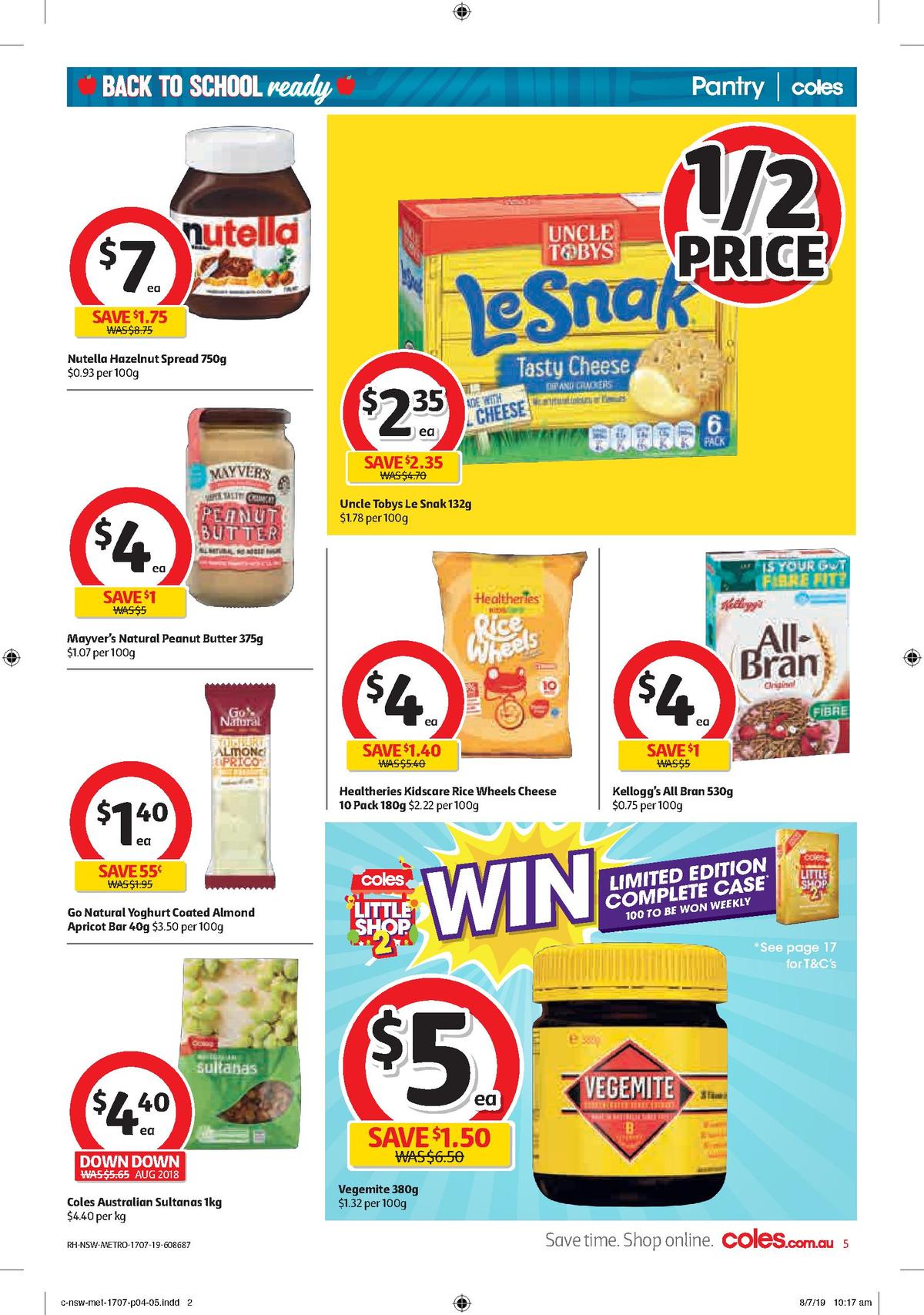 Coles Catalogues from 17 July