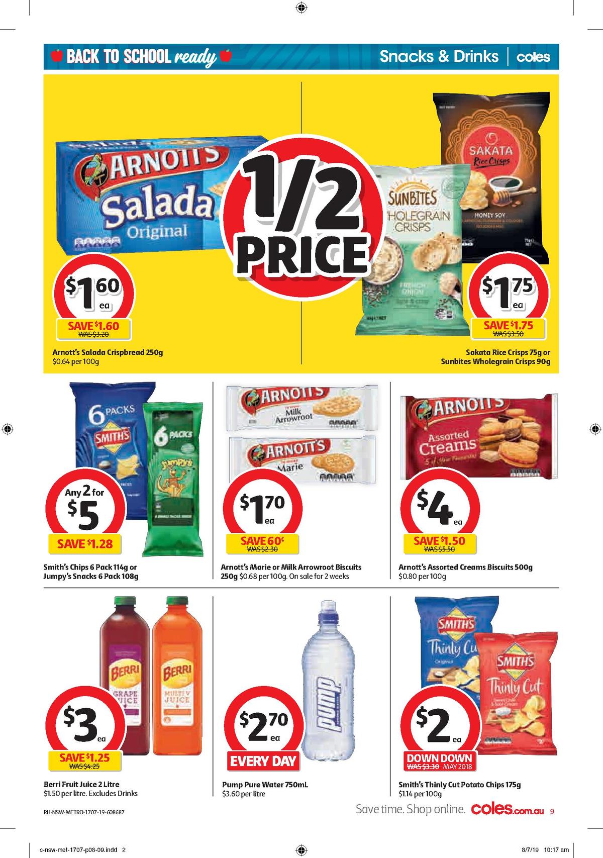 Coles Catalogues from 17 July