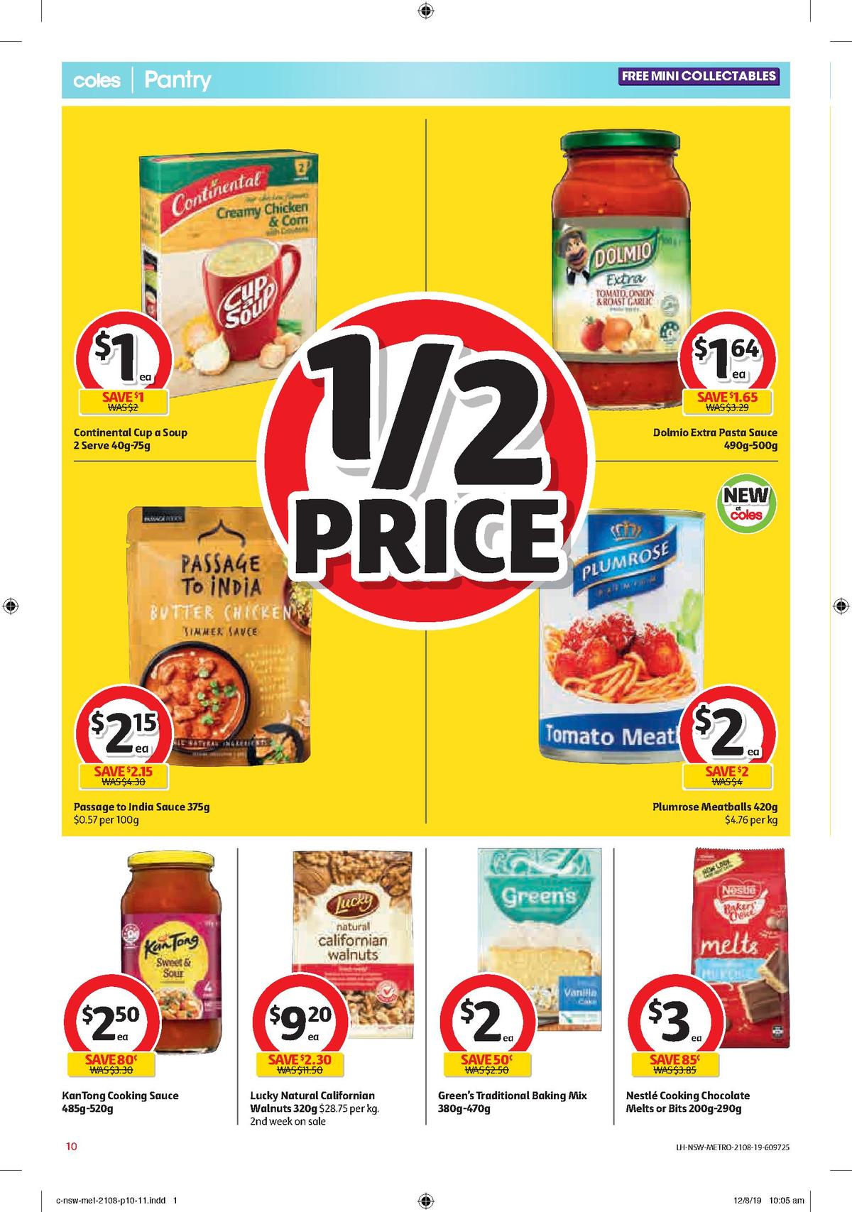 Coles Catalogues from 21 August