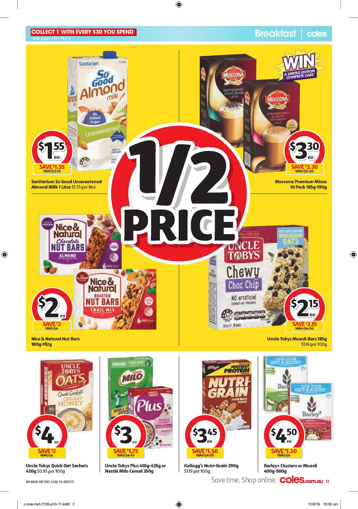 Coles Catalogues from 21 August