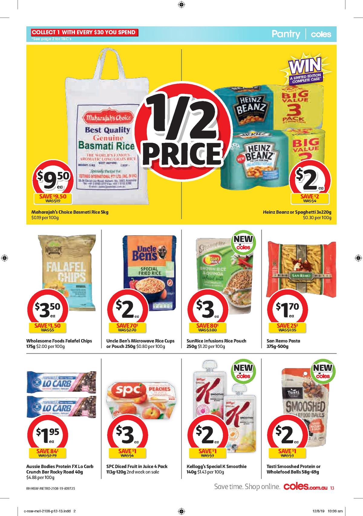 Coles Catalogues from 21 August