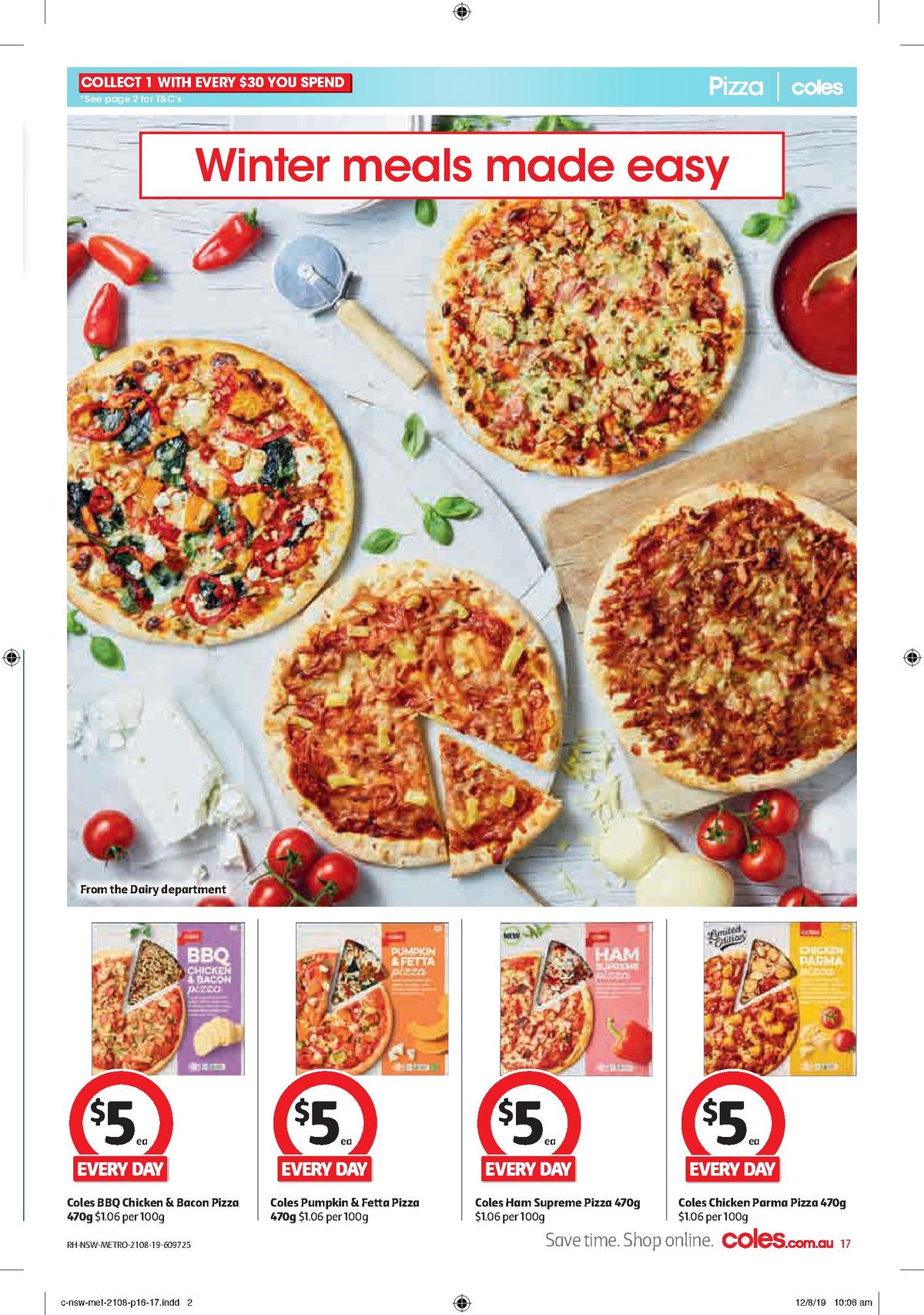 Coles Catalogues from 21 August