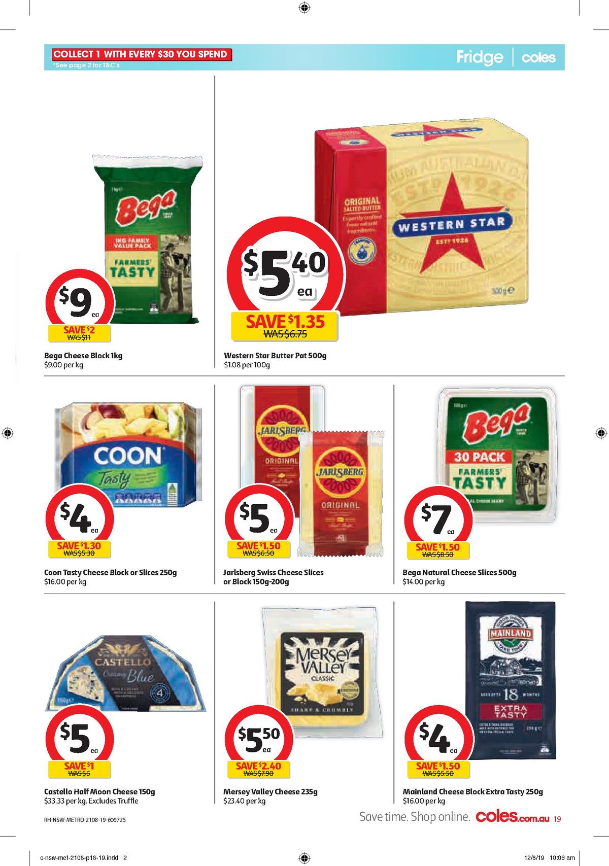 Coles Catalogues from 21 August