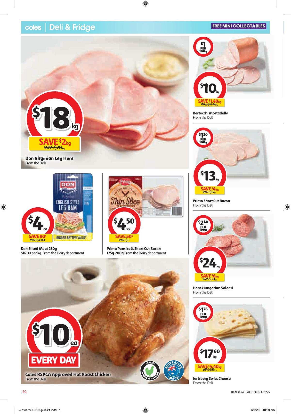 Coles Catalogues from 21 August