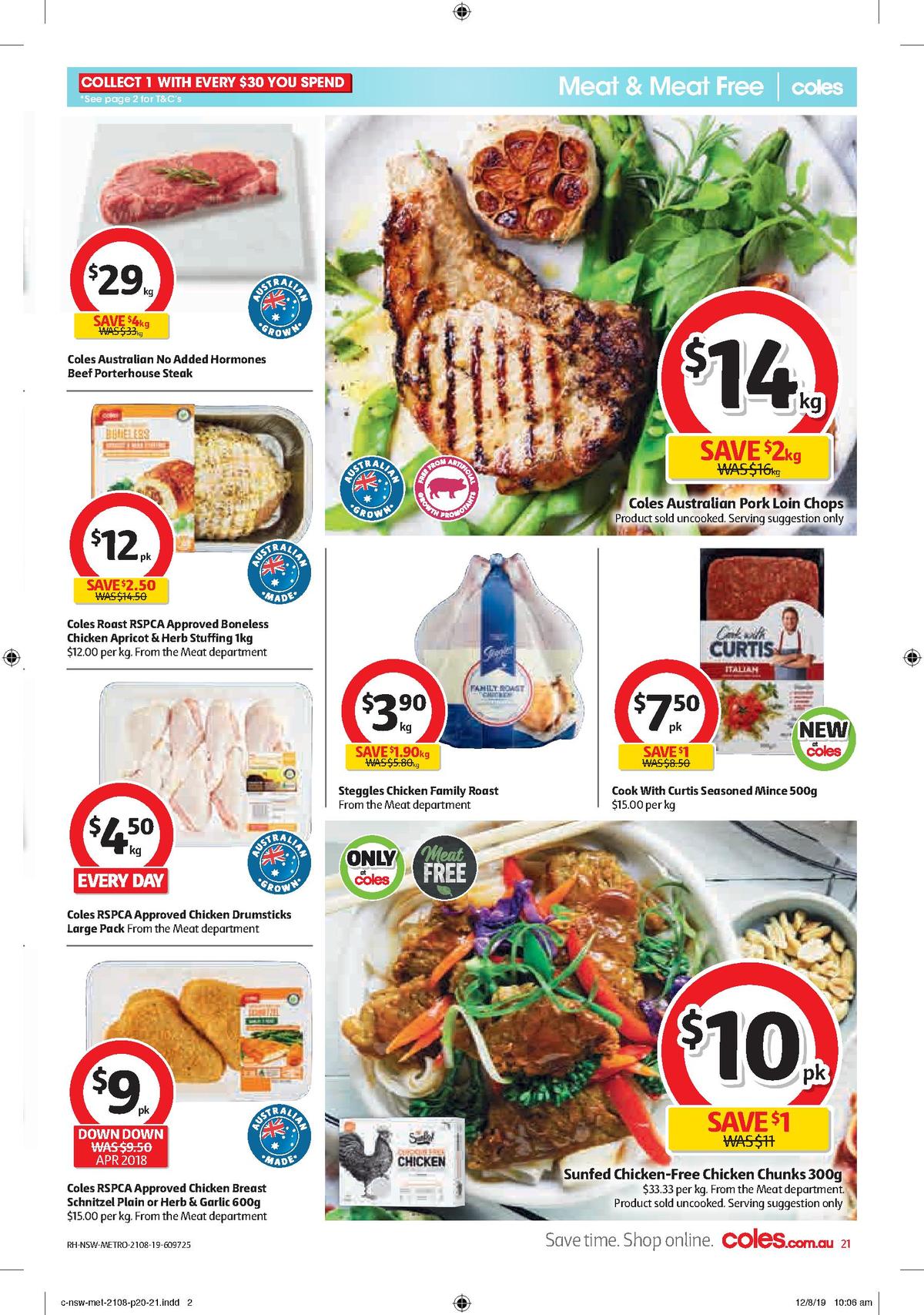 Coles Catalogues from 21 August