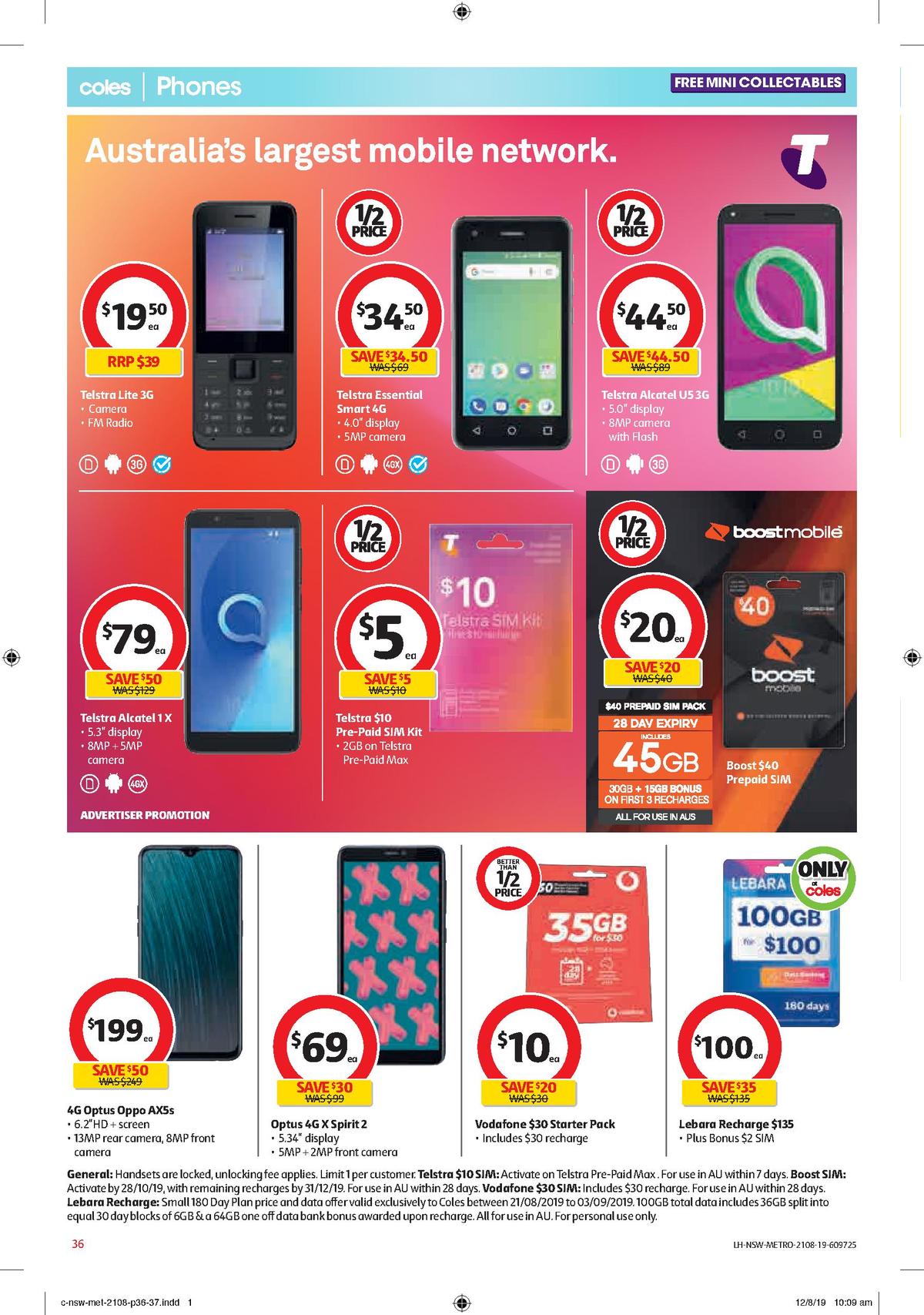 Coles Catalogues from 21 August