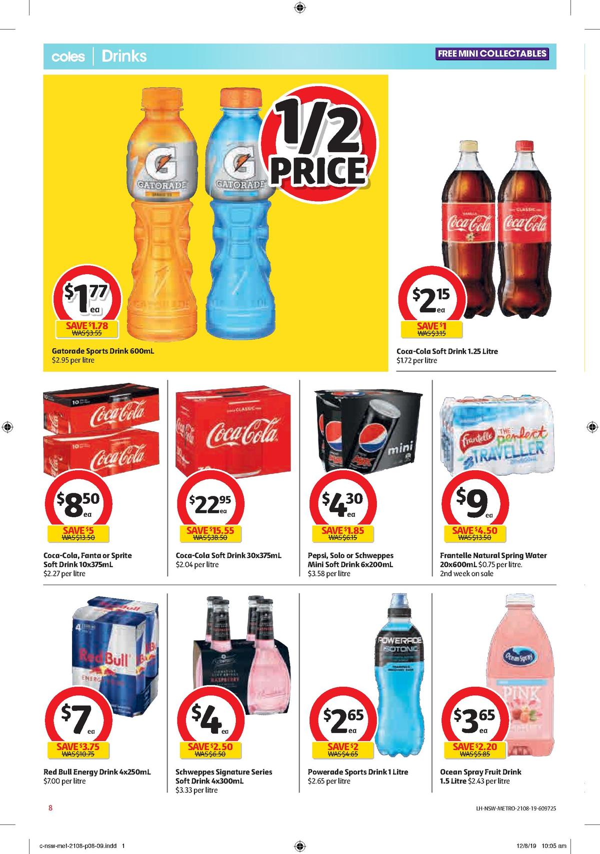 Coles Catalogues from 21 August