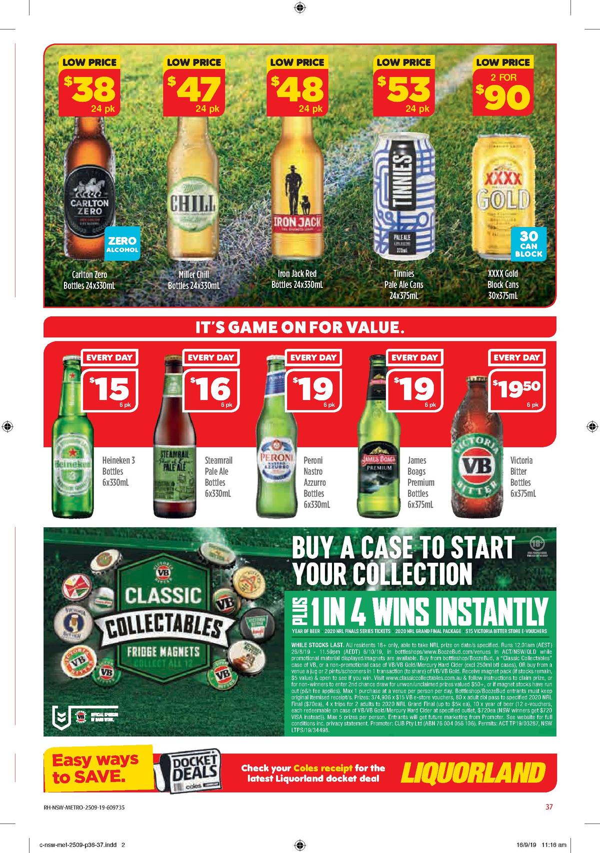 Coles Catalogues from 25 September