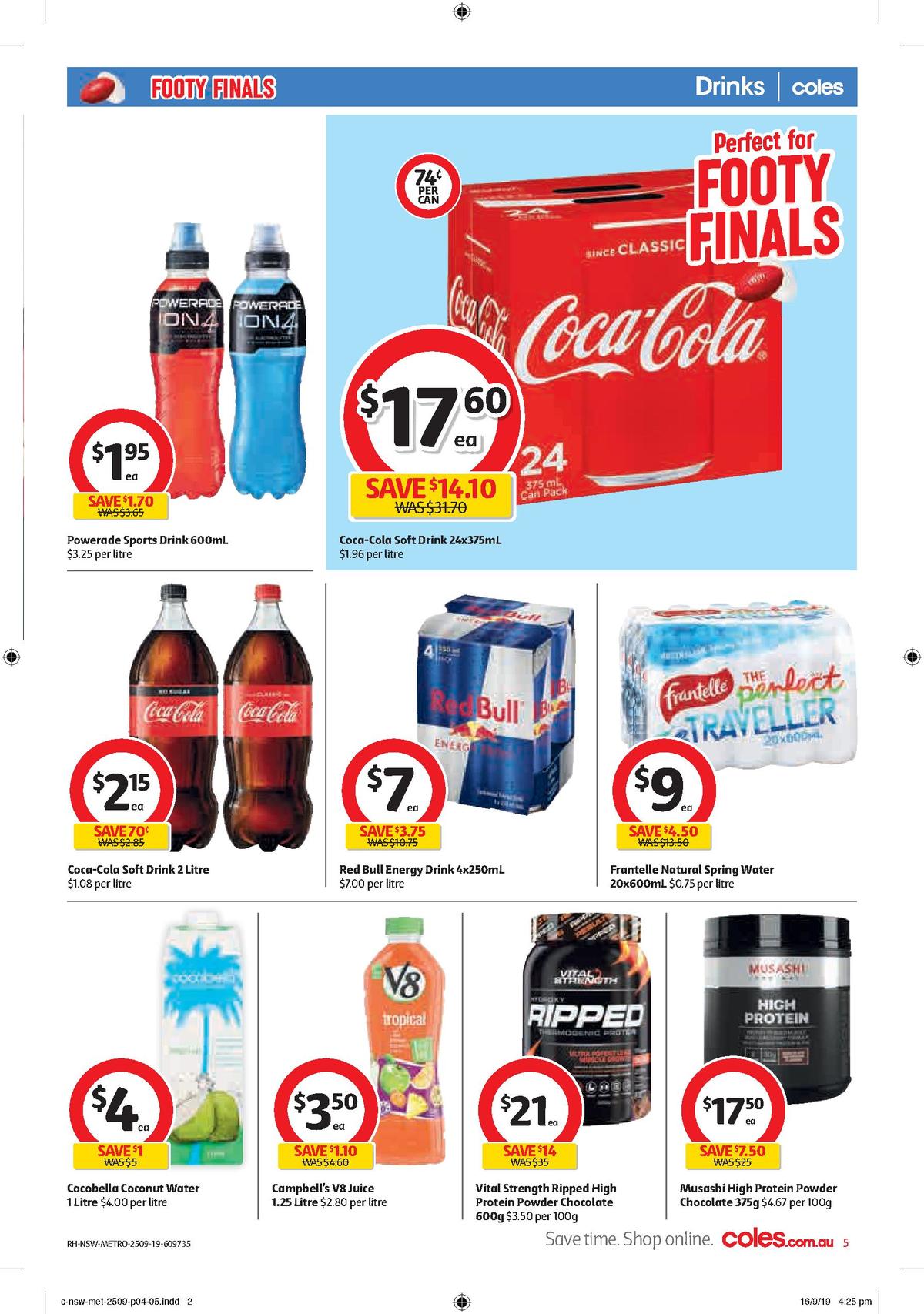 Coles Catalogues from 25 September