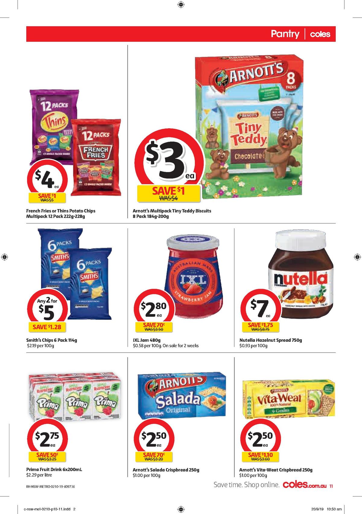 Coles Catalogues from 2 October