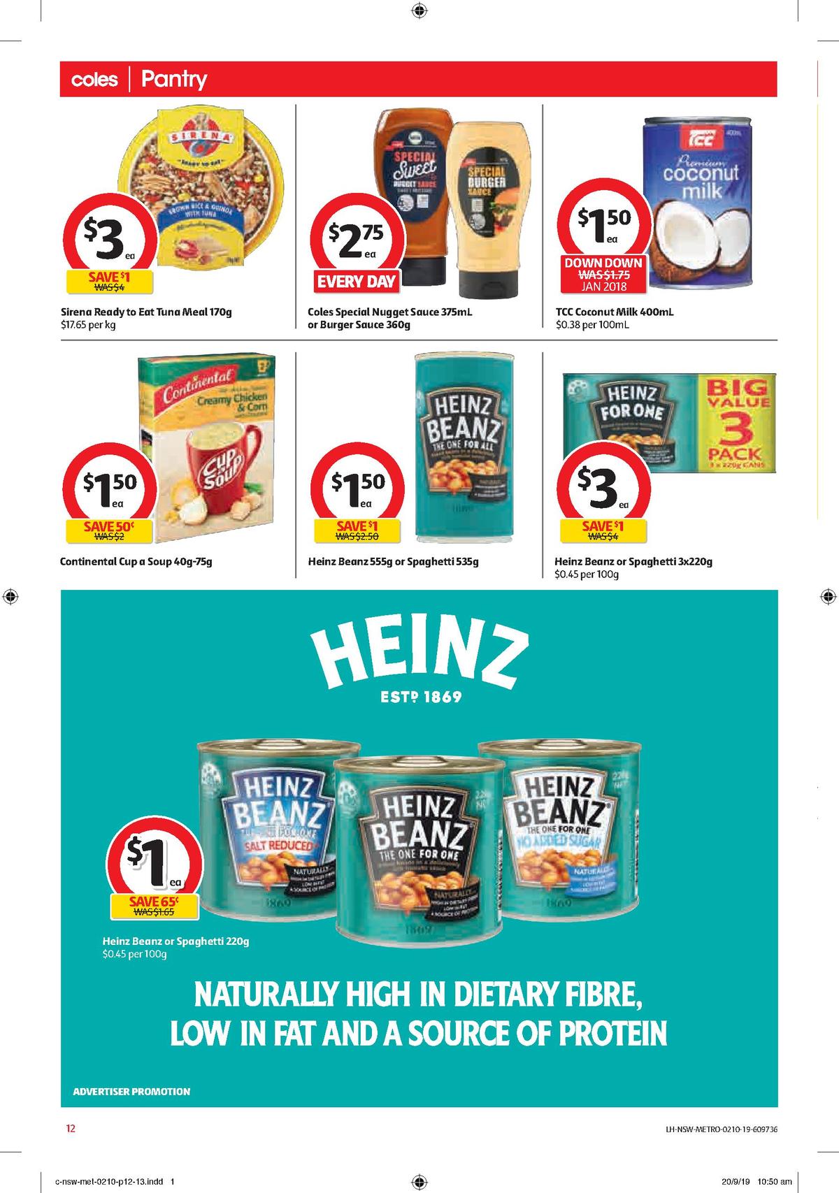 Coles Catalogues from 2 October