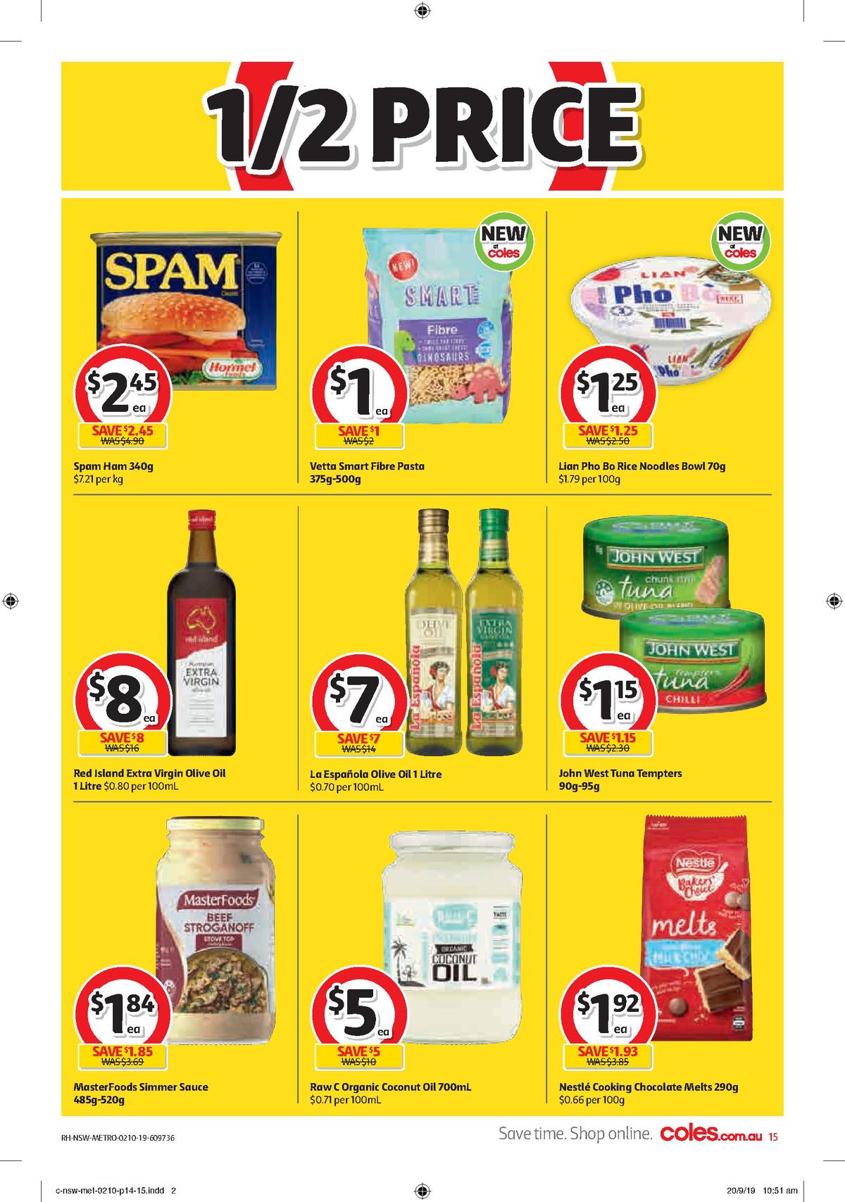 Coles Catalogues from 2 October