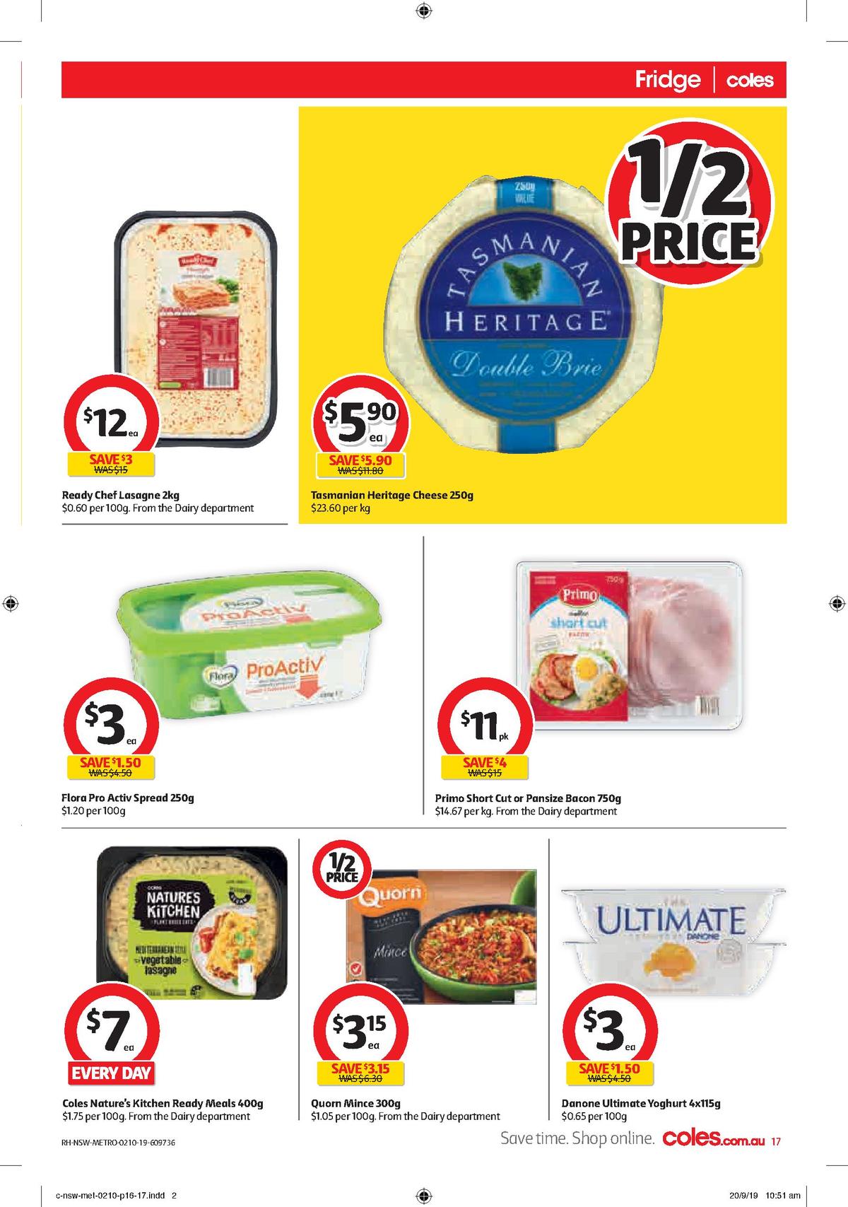 Coles Catalogues from 2 October