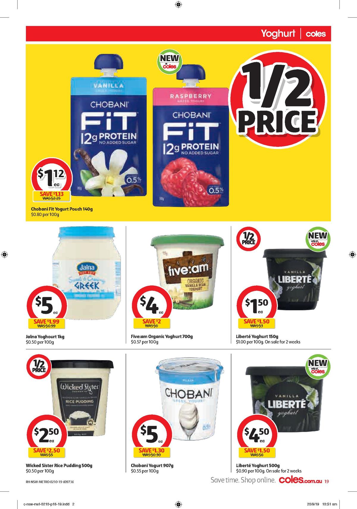 Coles Catalogues from 2 October