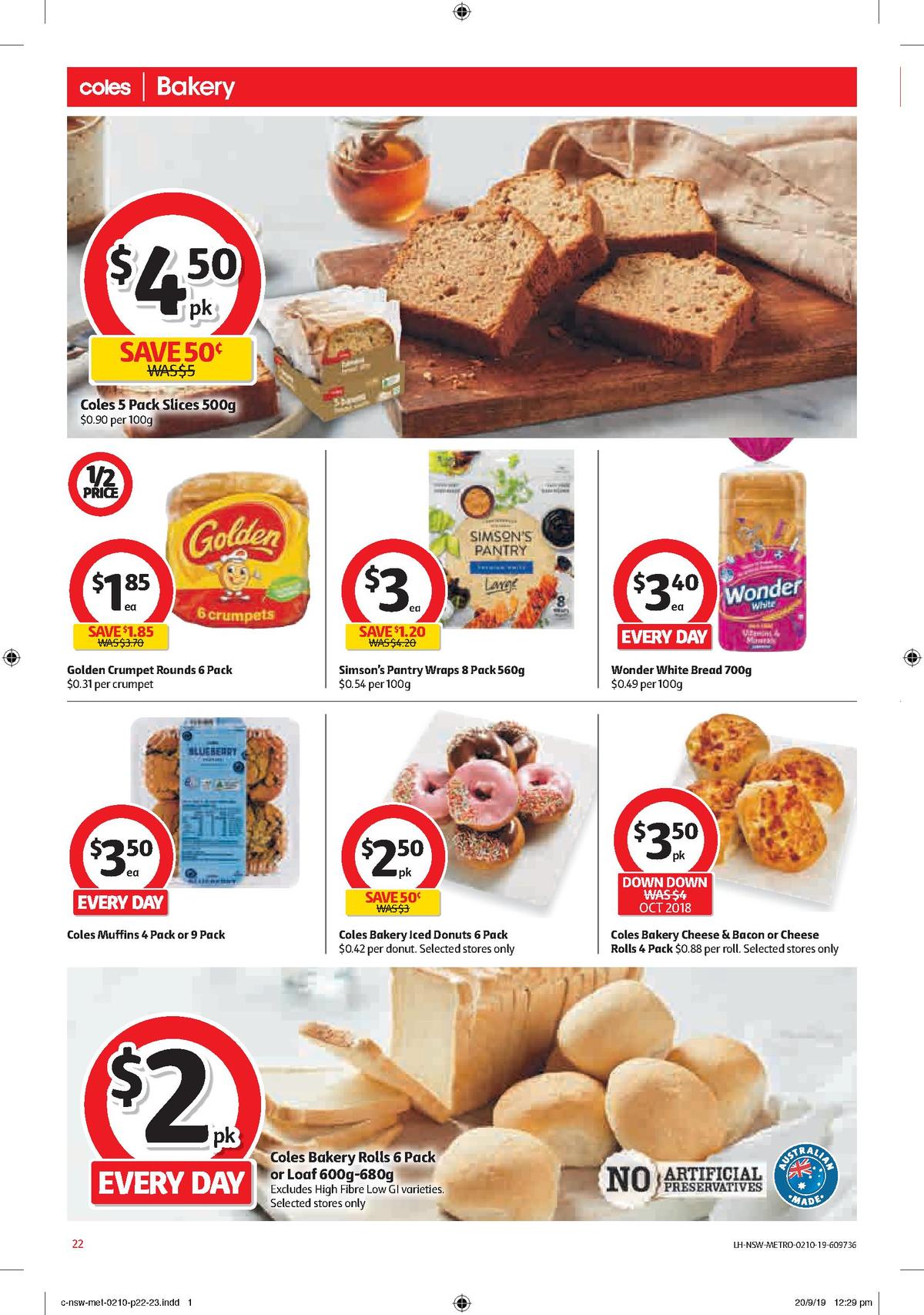 Coles Catalogues from 2 October