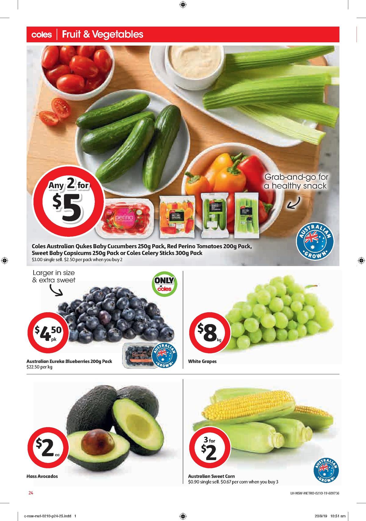 Coles Catalogues from 2 October