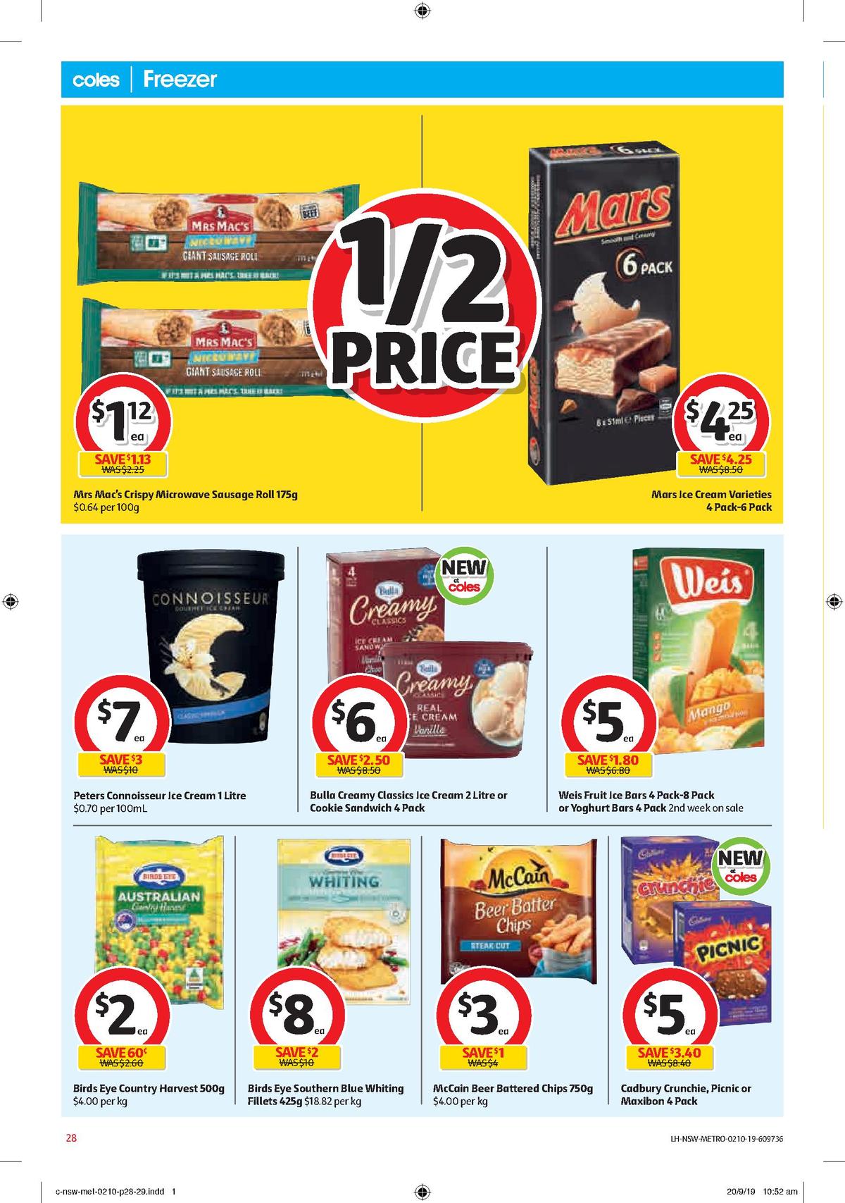 Coles Catalogues from 2 October