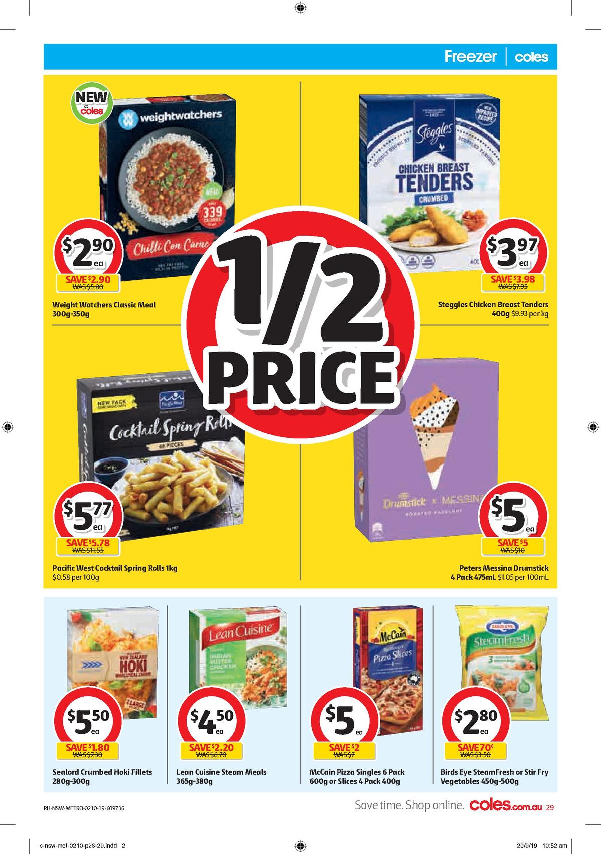 Coles Catalogues from 2 October