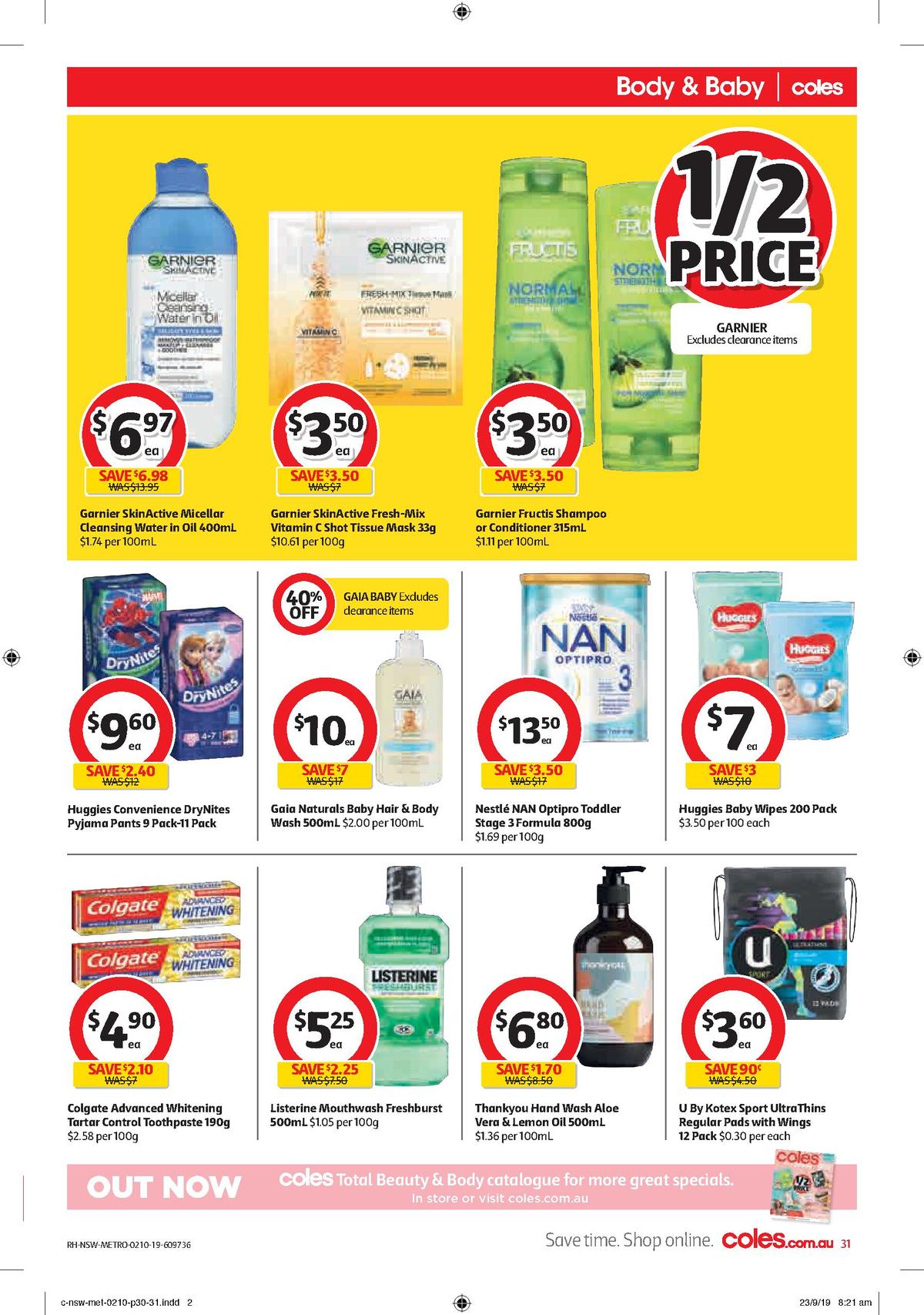 Coles Catalogues from 2 October