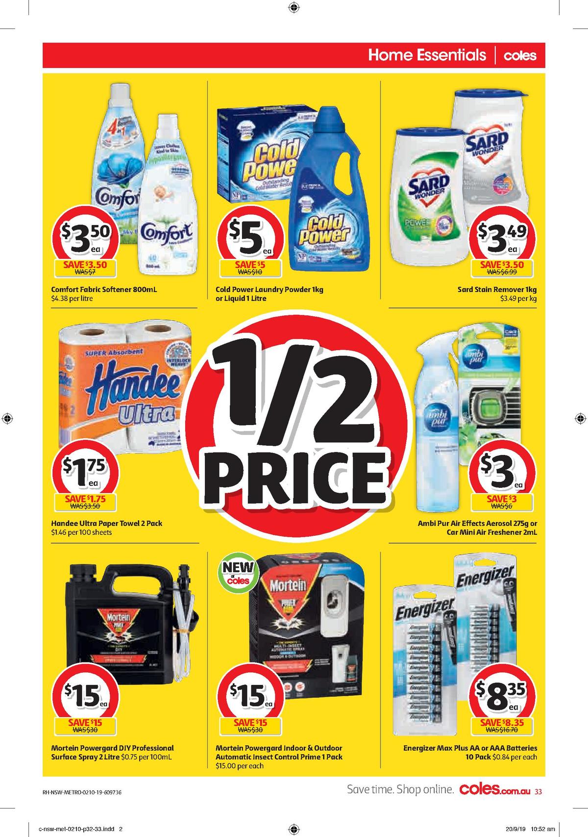 Coles Catalogues from 2 October